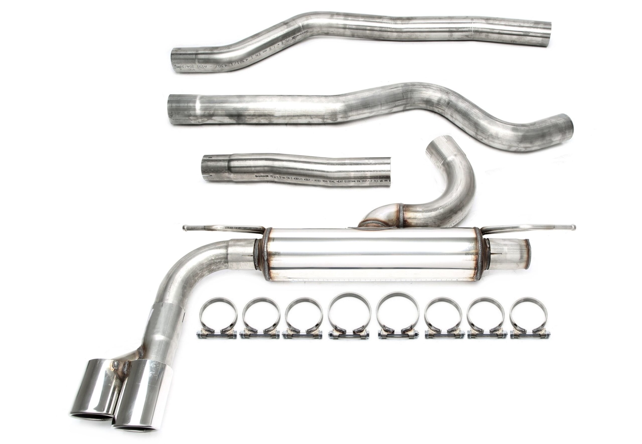 Edelstahlanlage für BMW