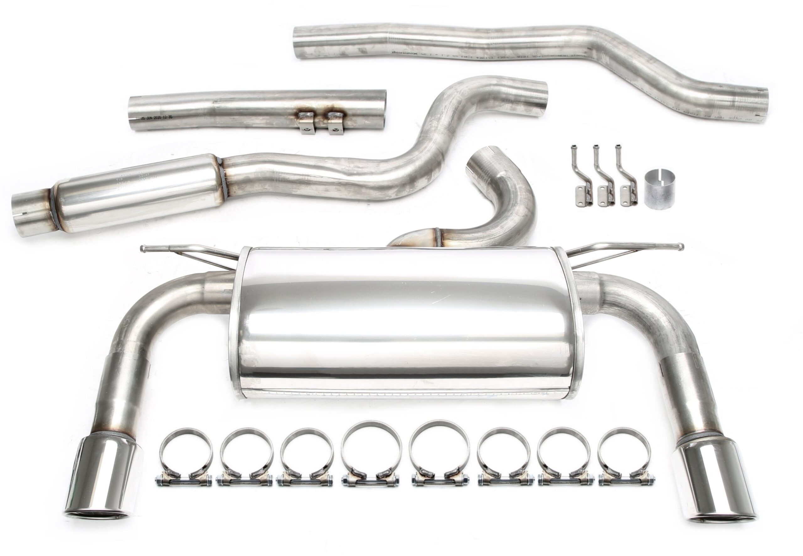 Edelstahlanlage für BMW