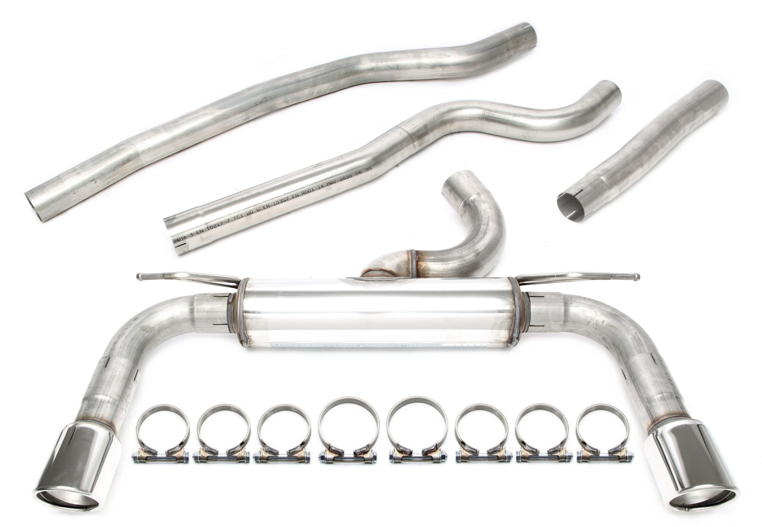 Edelstahlanlage für BMW