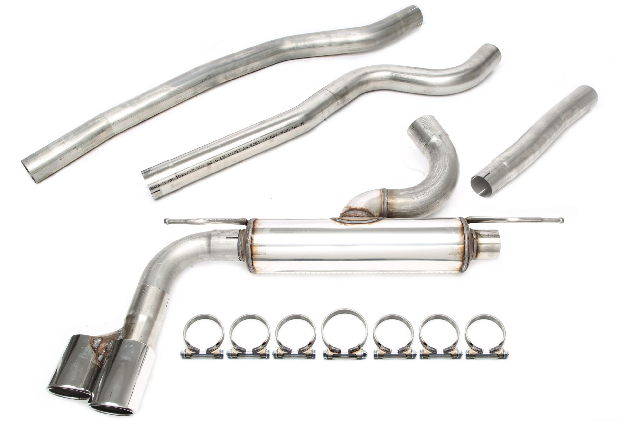 Edelstahlanlage für BMW