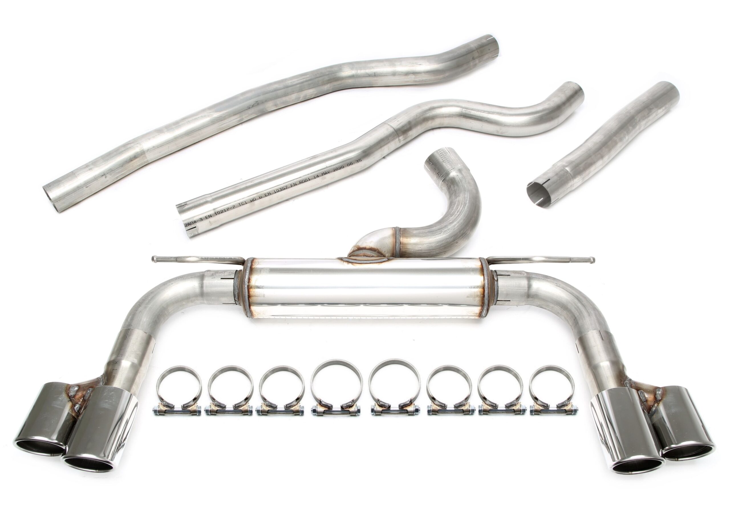 Edelstahlanlage für BMW