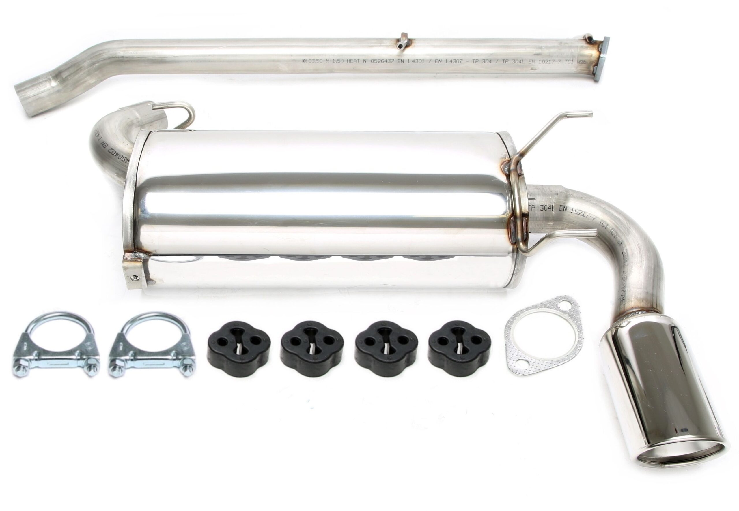 Edelstahlanlage für Mazda