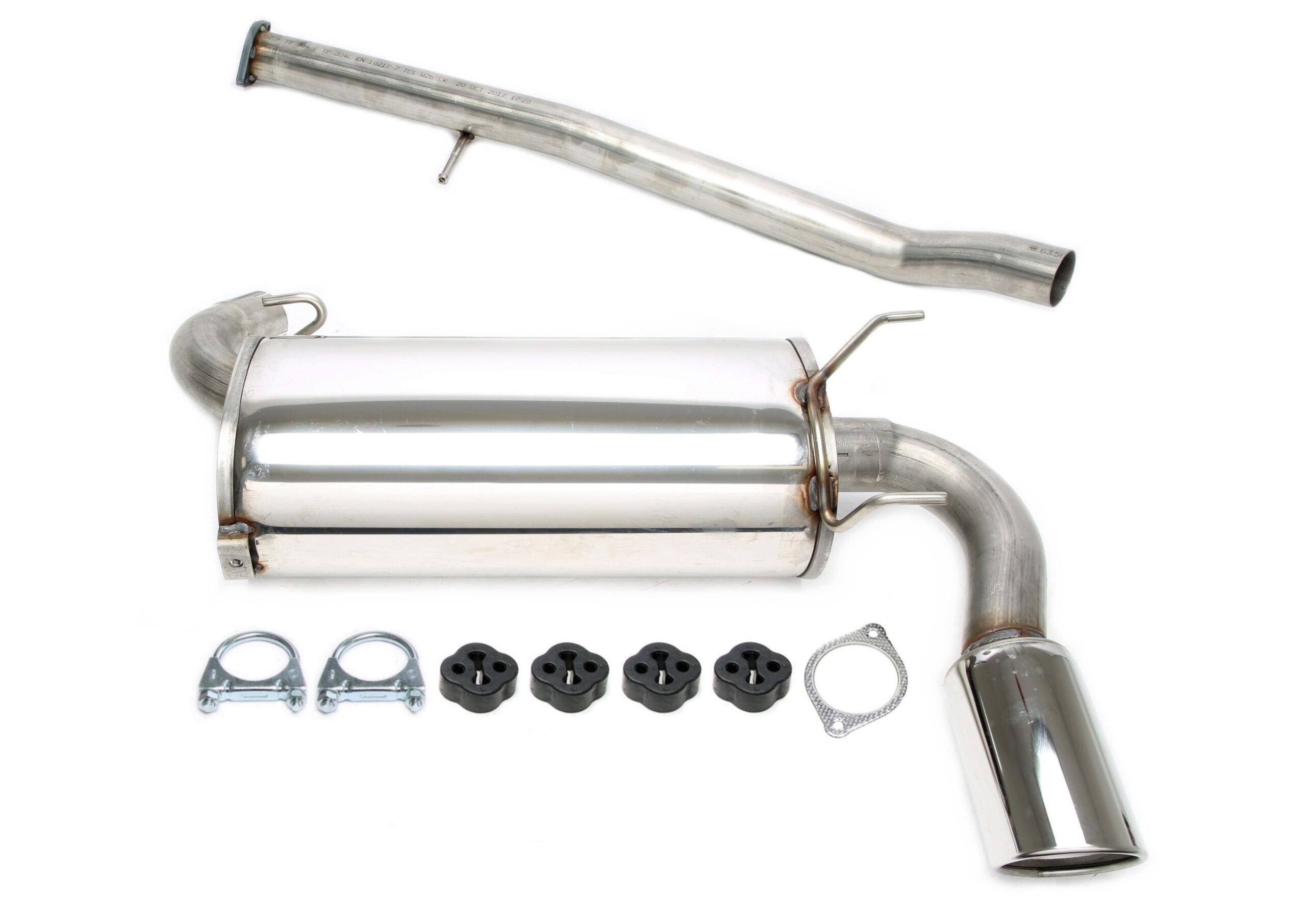 Edelstahlanlage für Mazda