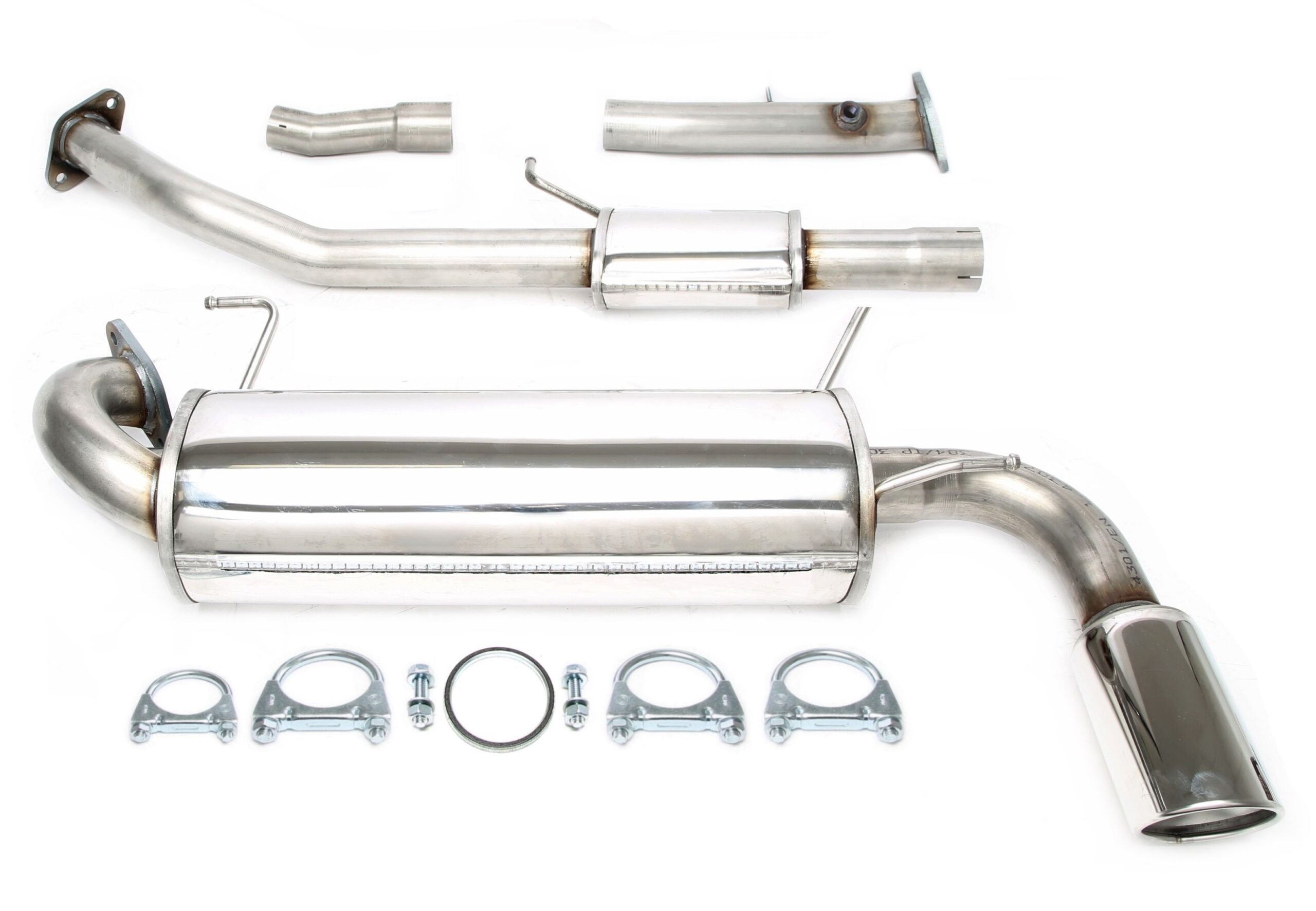 Edelstahlanlage für Mazda