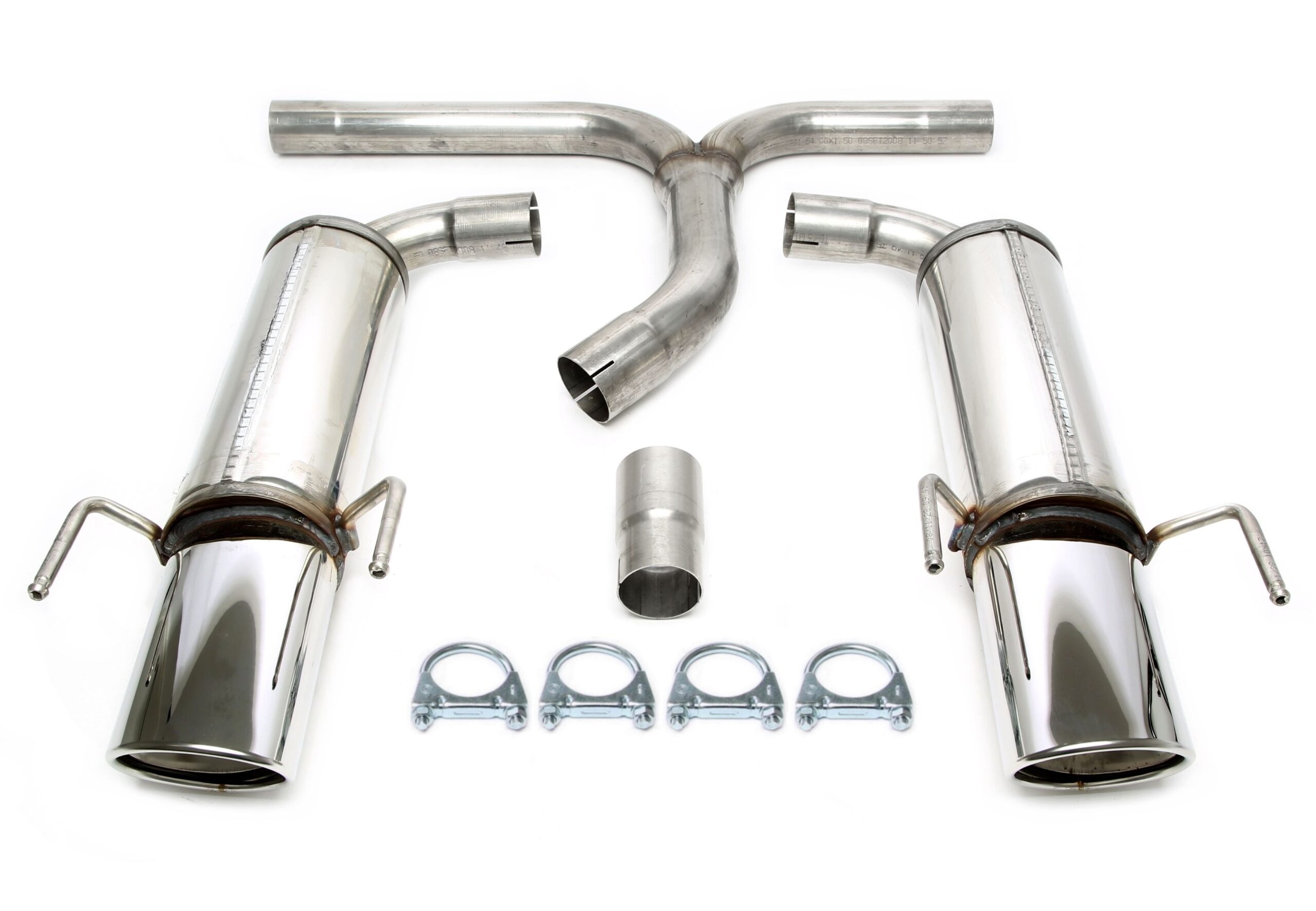 Duplex Sportendschalldämpfer für Opel