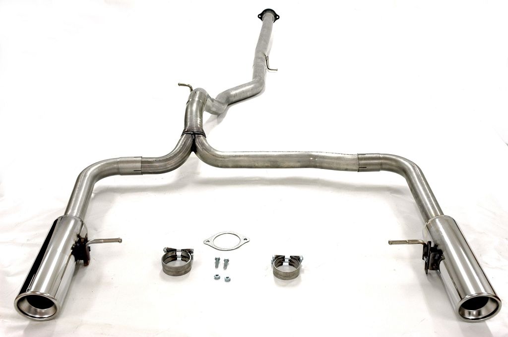 Duplex Sportauspuffanlage für Volvo