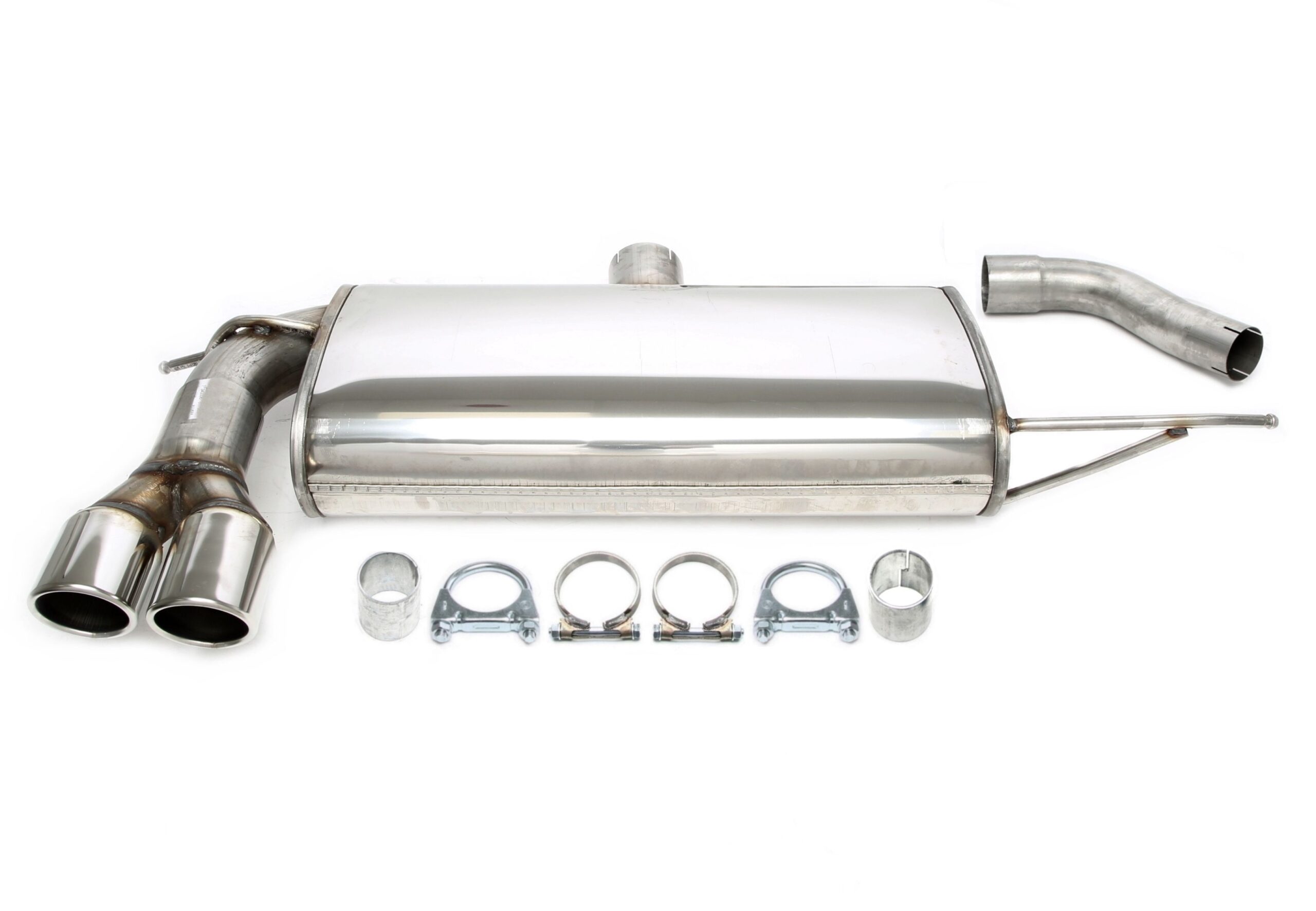 Edelstahl Sportendschalldämpfer für Audi/Volkswagen