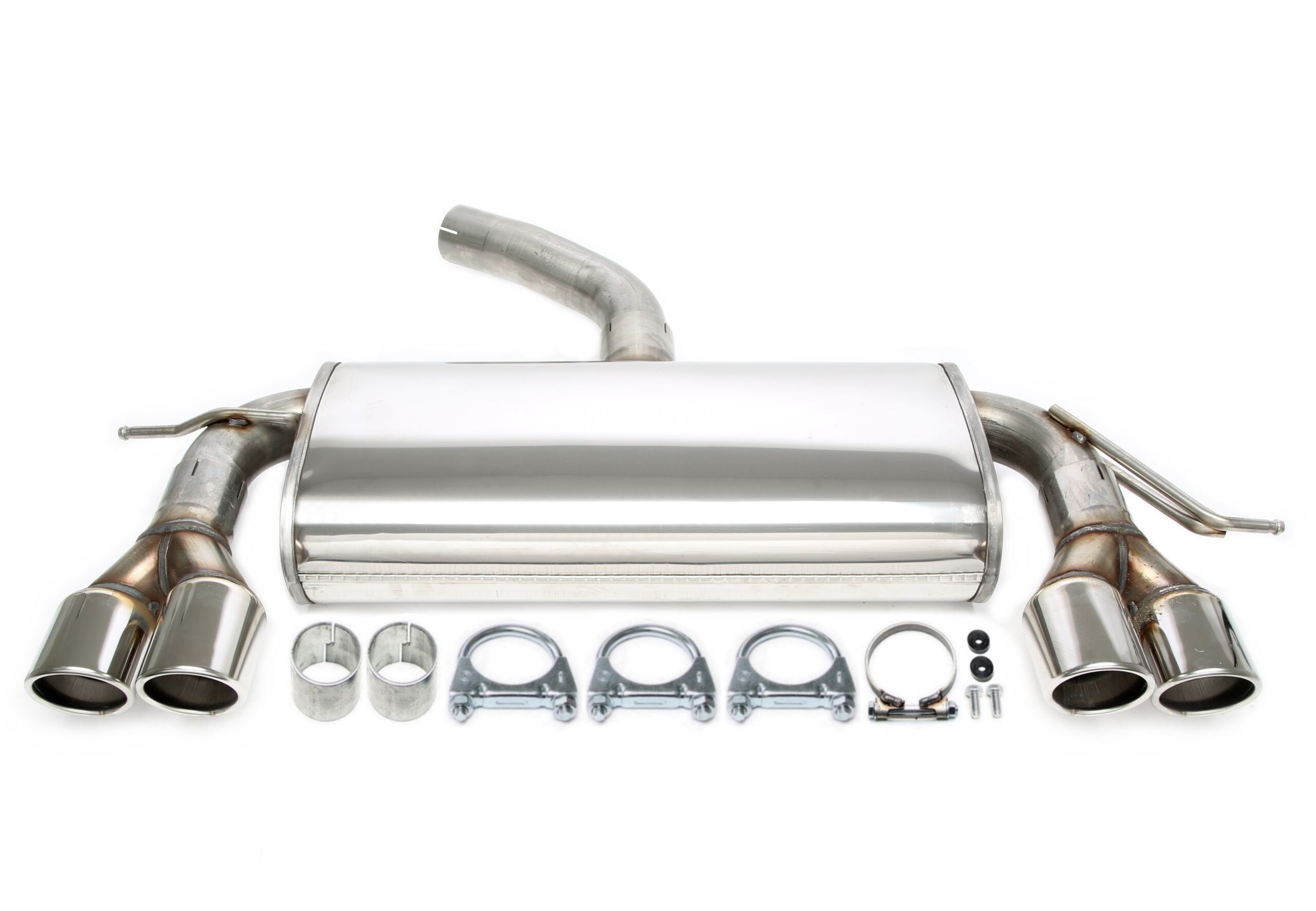 Edelstahl Sportendschalldämpfer für Audi/Volkswagen