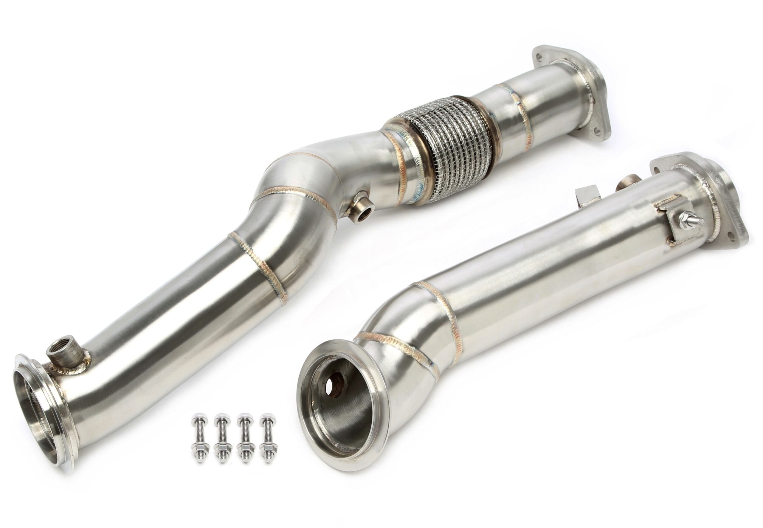 Downpipe ohne Katalysator mit Flexrohr für BMW