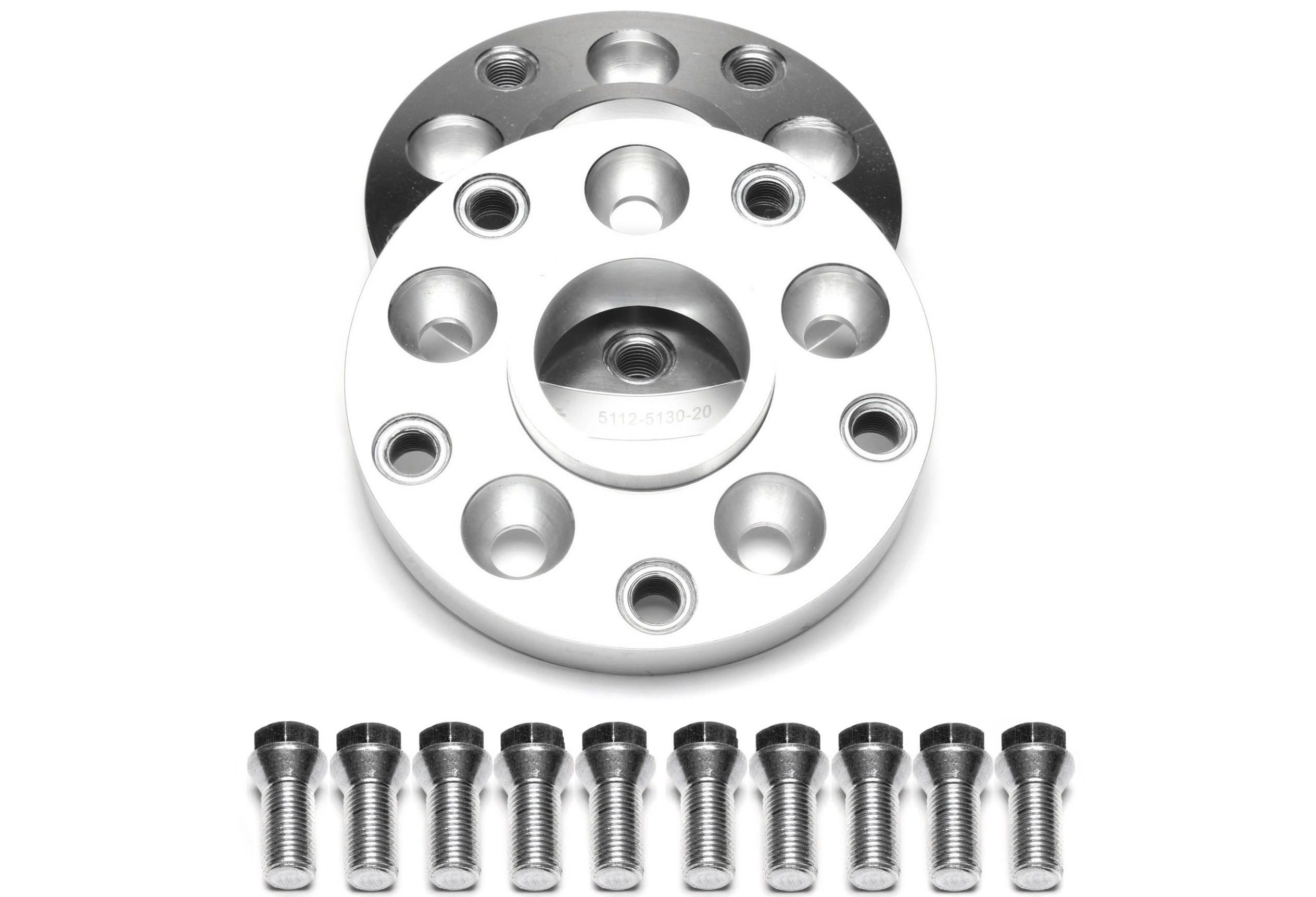Lochkreisadapter Audi / VW auf Porsche