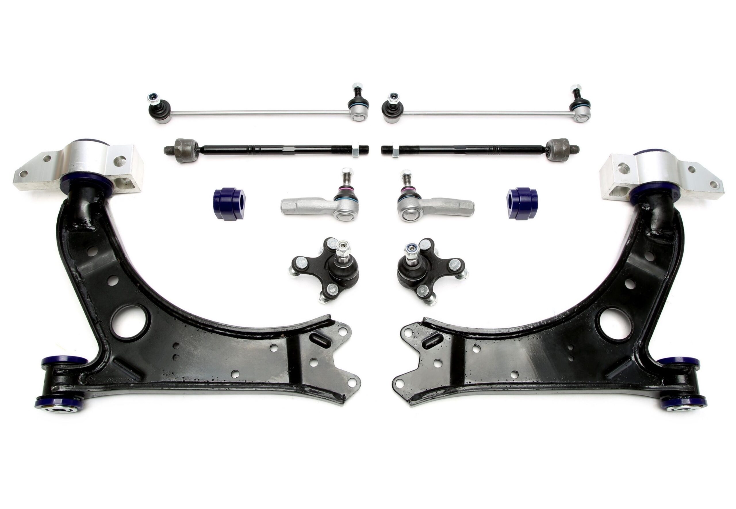 Querlenker Satz Vorderachse mit PU Buchsen für Audi/Seat/Skoda/VW