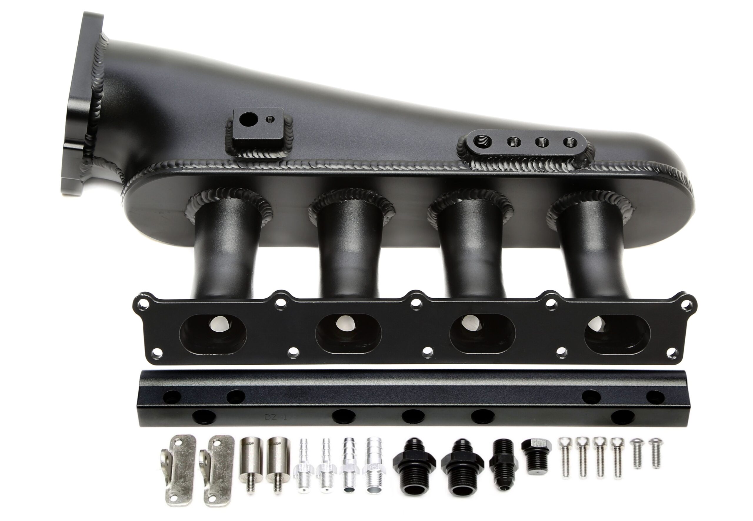 Aluminium Turbo-Ansaugbrücke schwarz für Audi/Seat/Skoda/VW