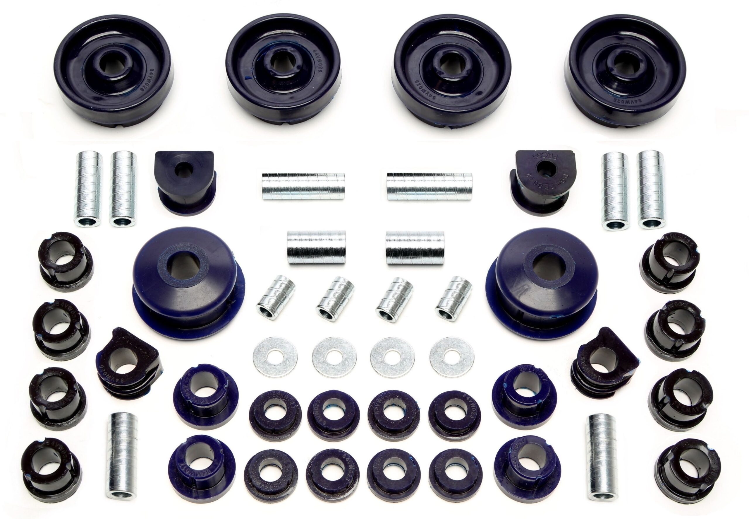 PU-Buchsen Kit Vorder- /Hinterachse 48-teilig für Audi/Seat/Skoda/VW