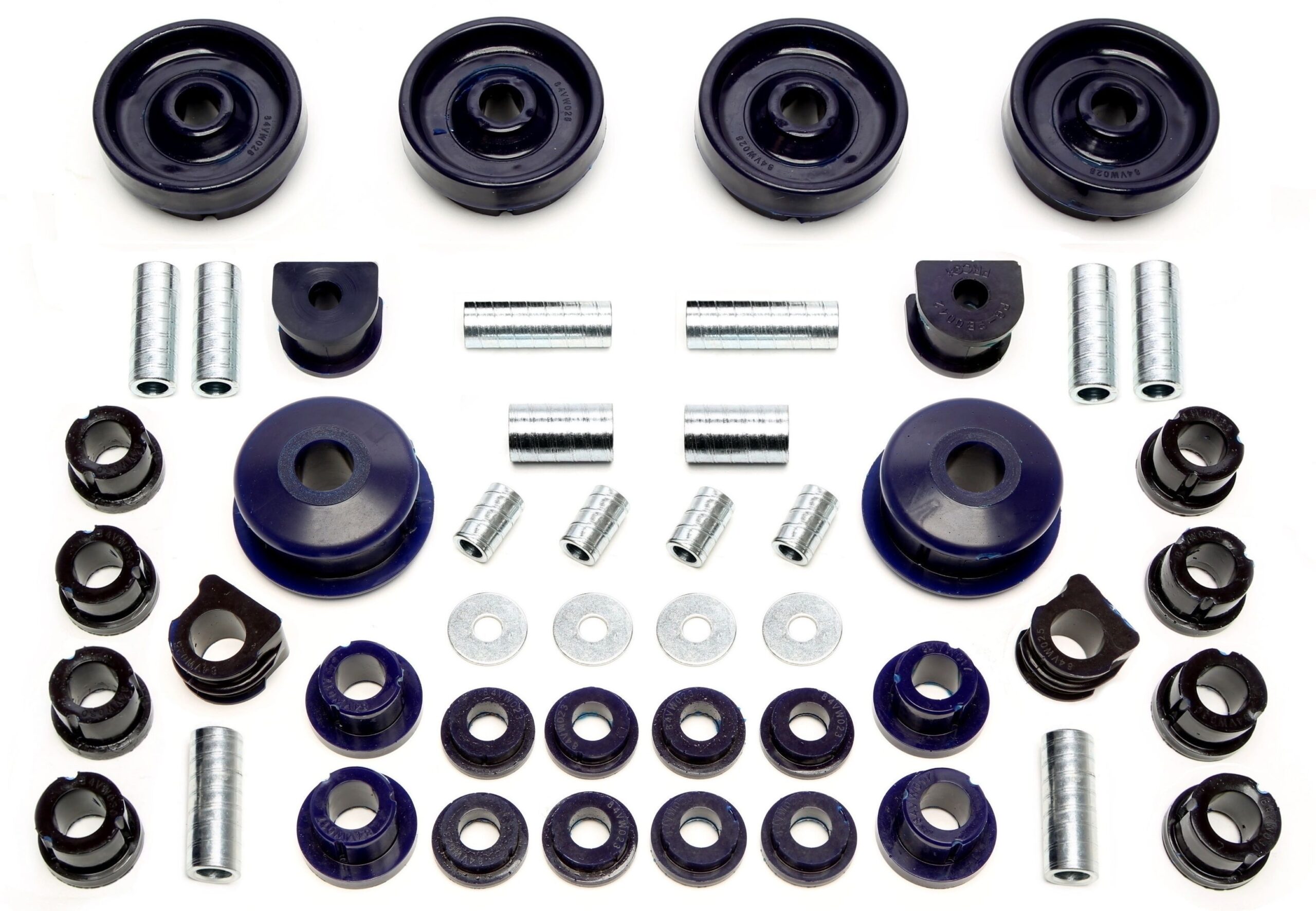 PU-Buchsen Kit Vorder- /Hinterachse 48-teilig für Audi/Seat/Skoda/VW