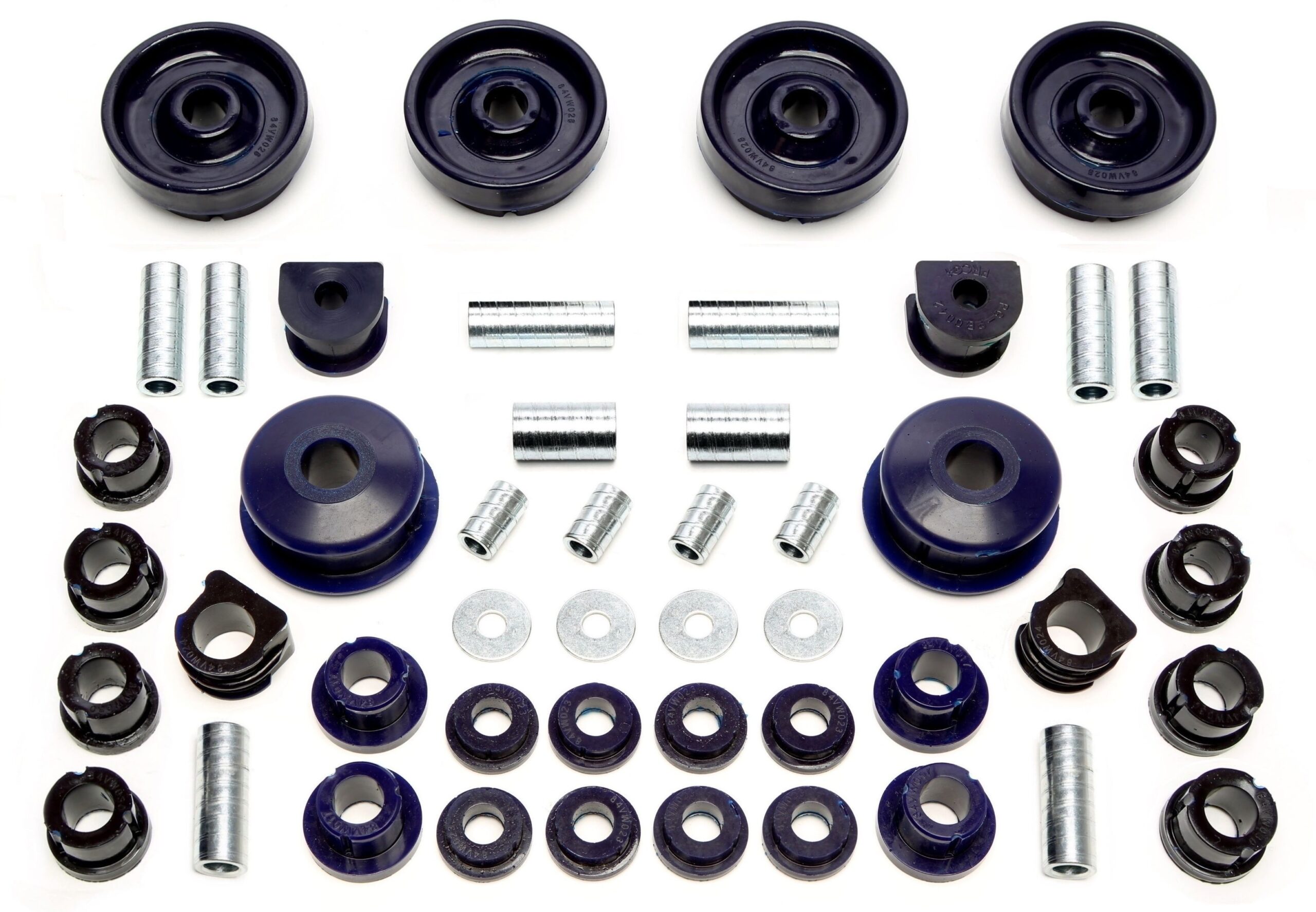 PU-Buchsen Kit Vorder- /Hinterachse 48-teilig für Audi/Seat/Skoda/VW