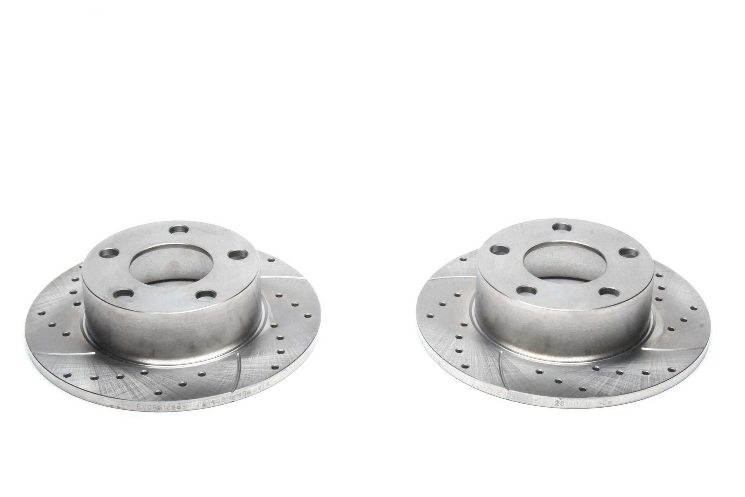 Bremsscheiben Hinterachse gelocht/geschlitzt für Audi