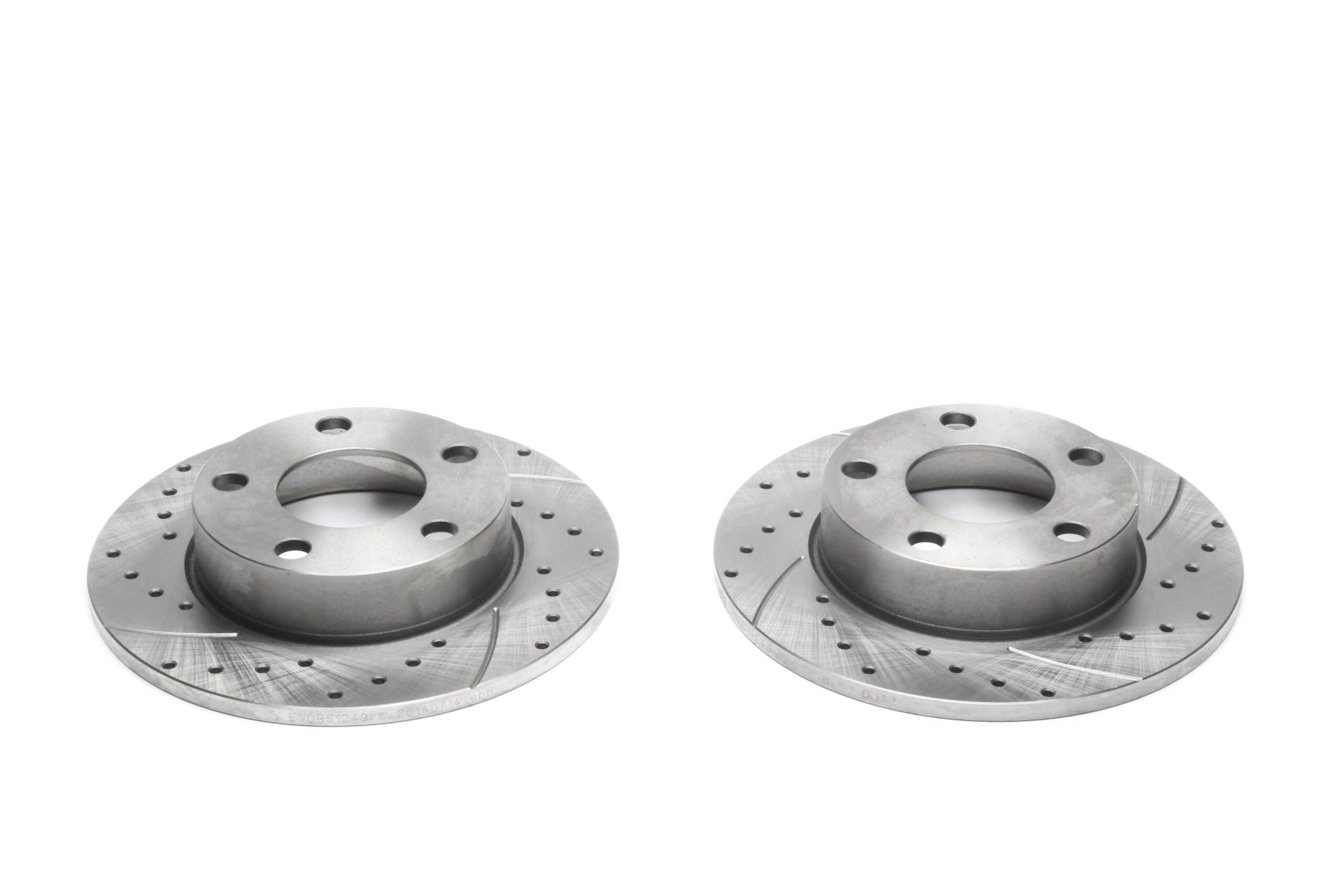 Bremsscheiben Hinterachse gelocht/geschlitzt für Audi