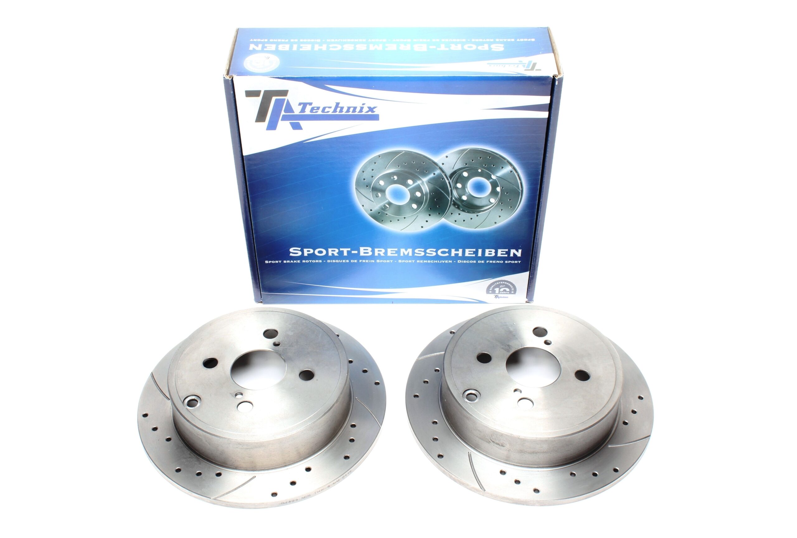 Bremsscheiben Hinterachse gelocht/geschlitzt für Toyota