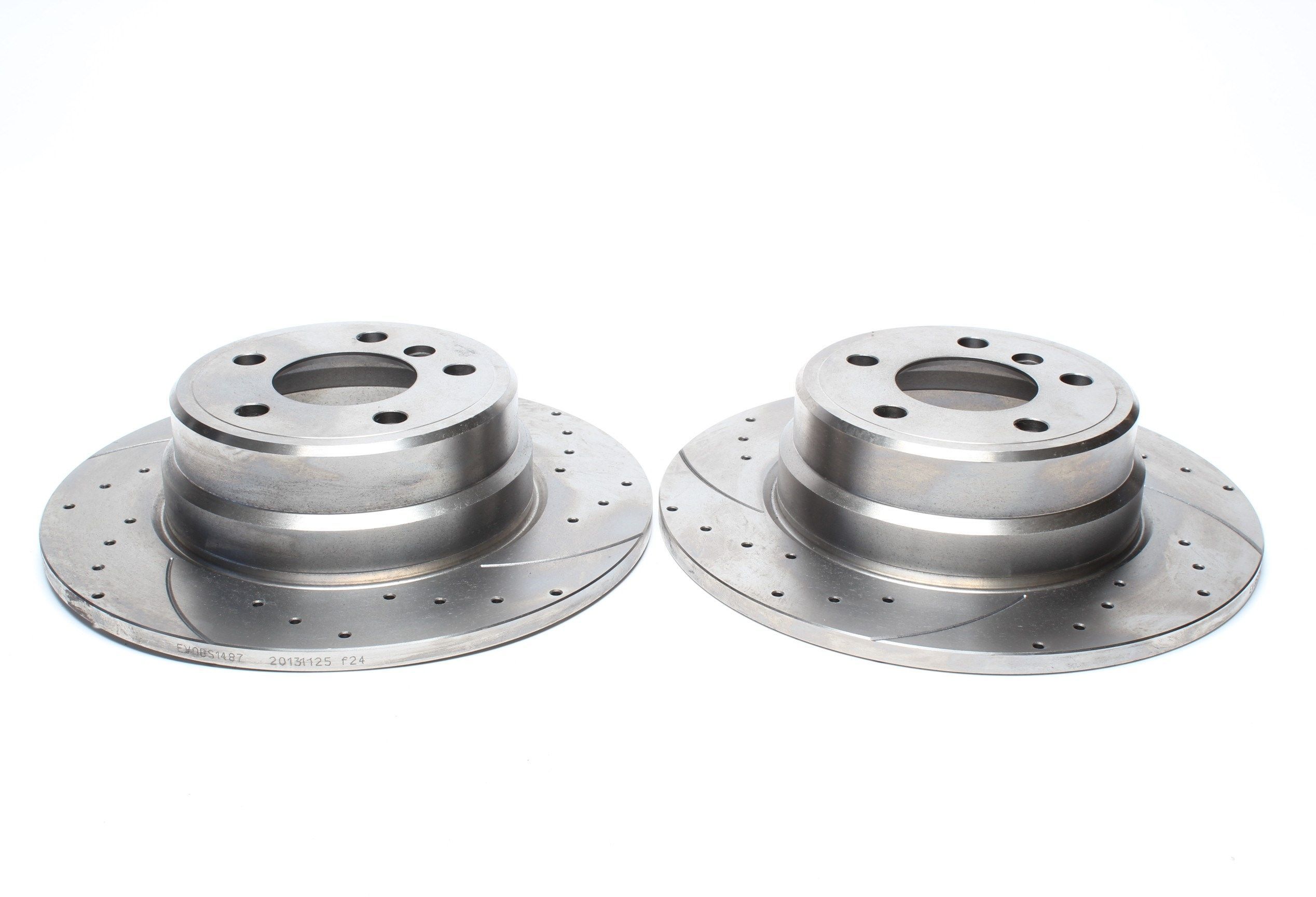 Bremsscheiben Hinterachse gelocht/geschlitzt für BMW