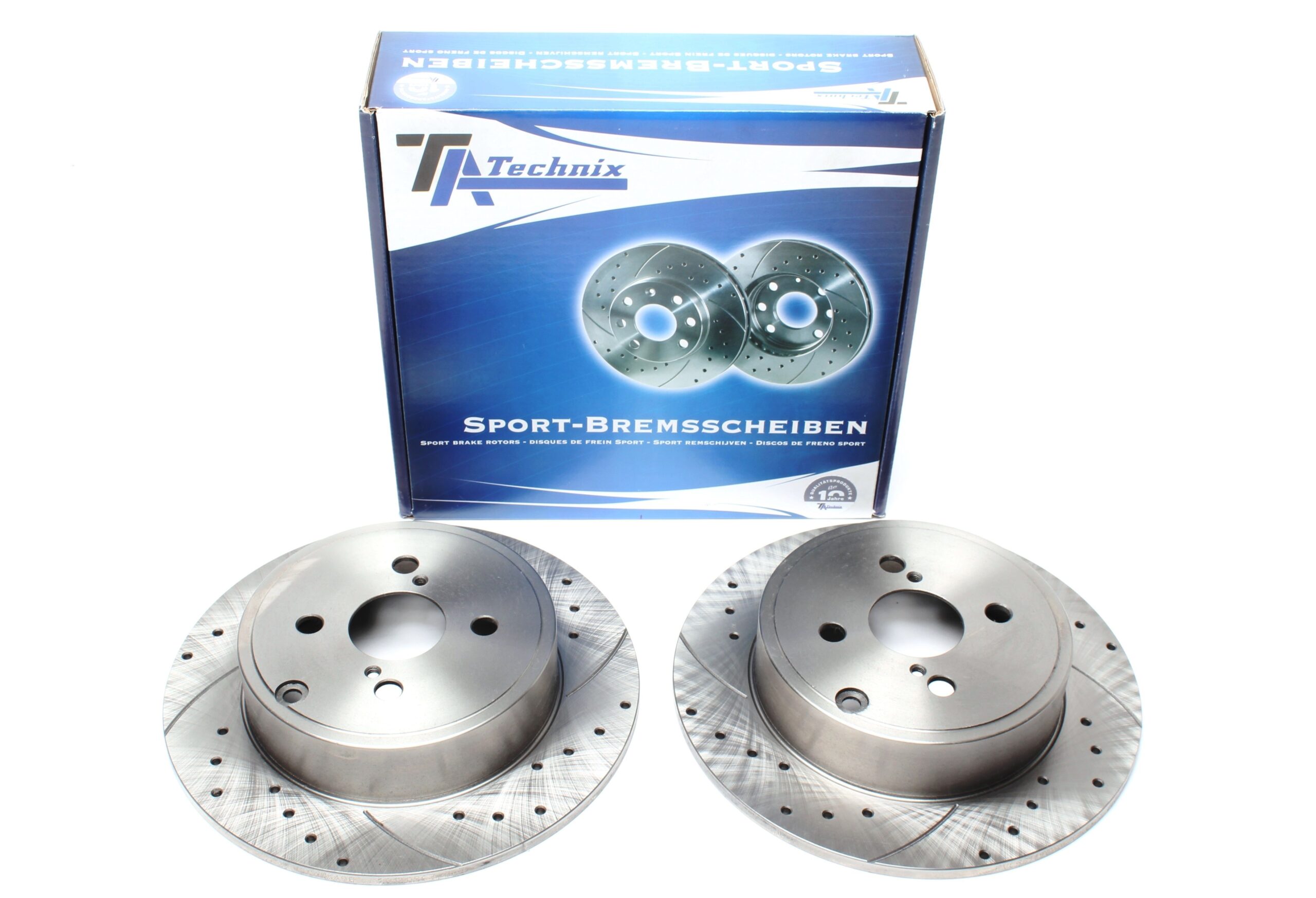 Bremsscheiben Hinterachse gelocht/geschlitzt für Toyota