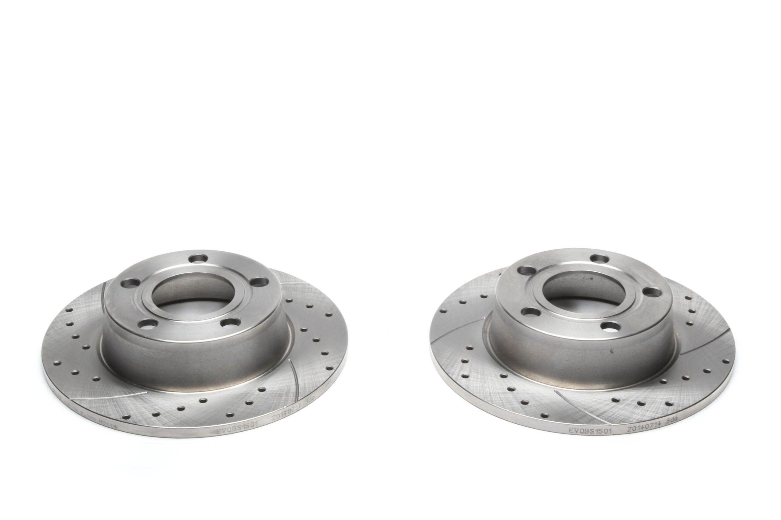 Bremsscheiben Hinterachse gelocht/geschlitzt für Audi