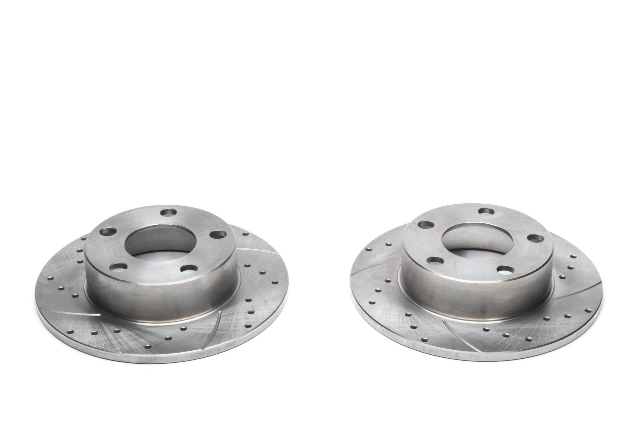 Bremsscheiben Hinterachse gelocht/geschlitzt für Audi