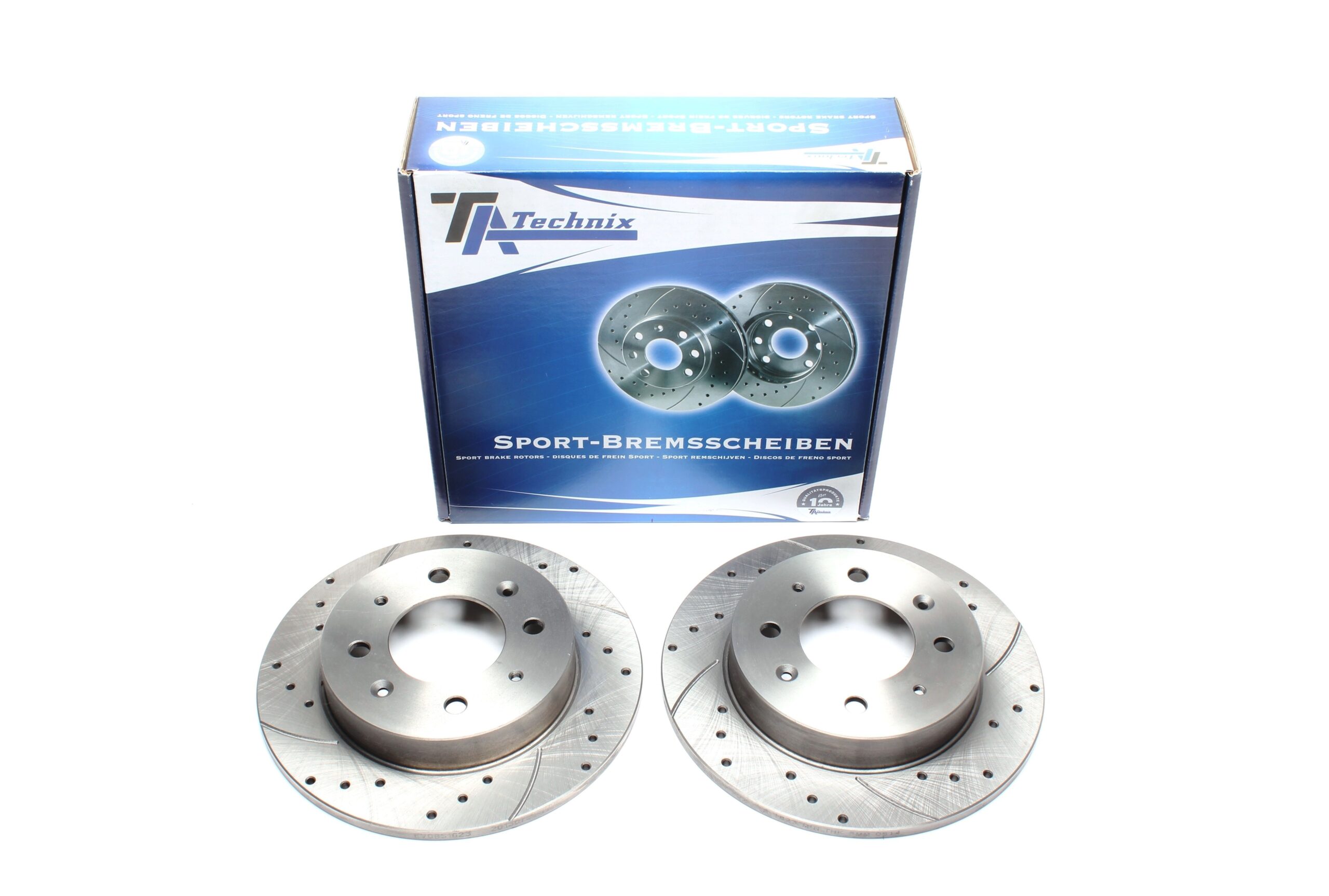 Bremsscheiben Hinterachse gelocht/geschlitzt für Kia