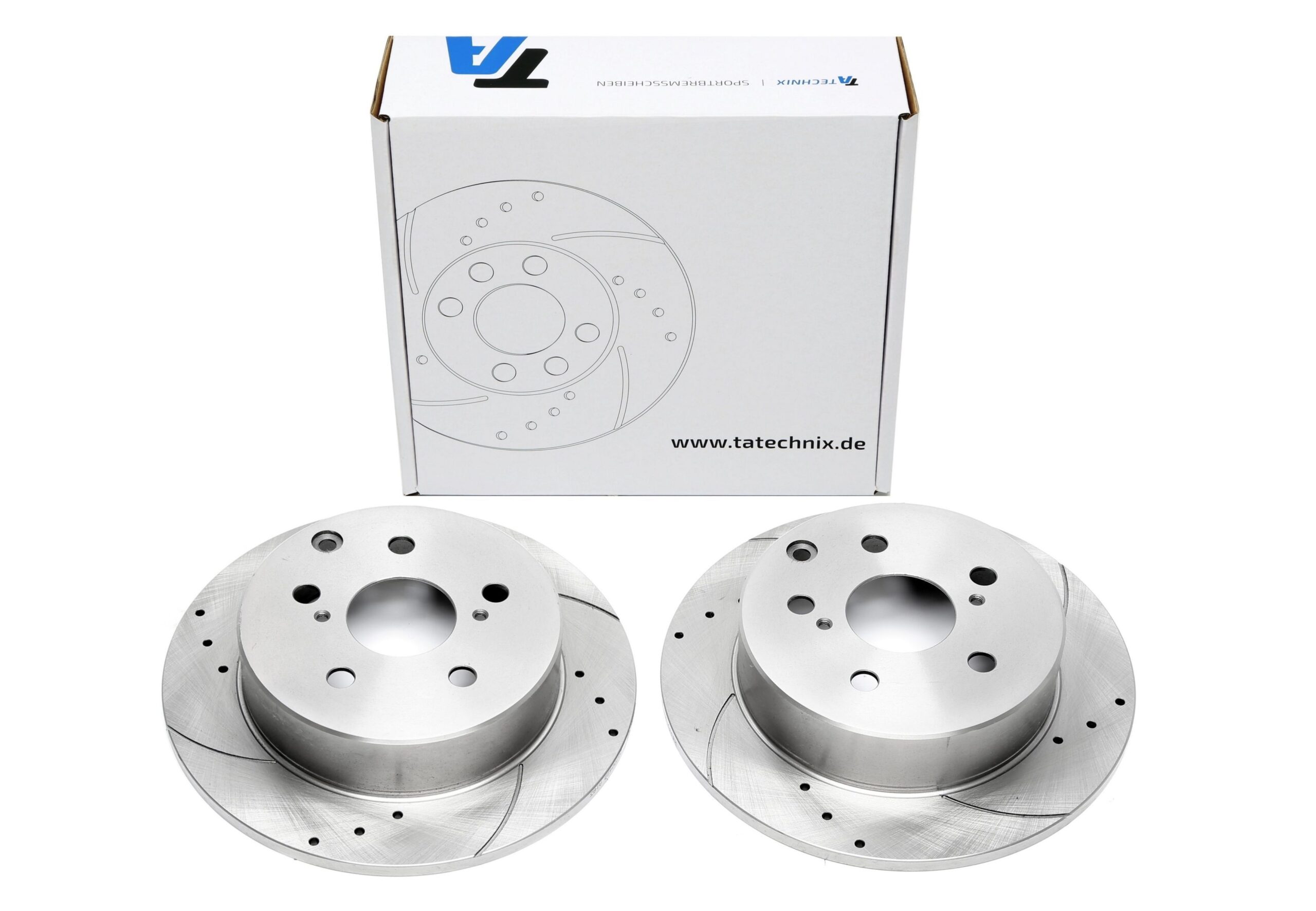 Bremsscheiben Hinterachse gelocht/geschlitzt für Toyota