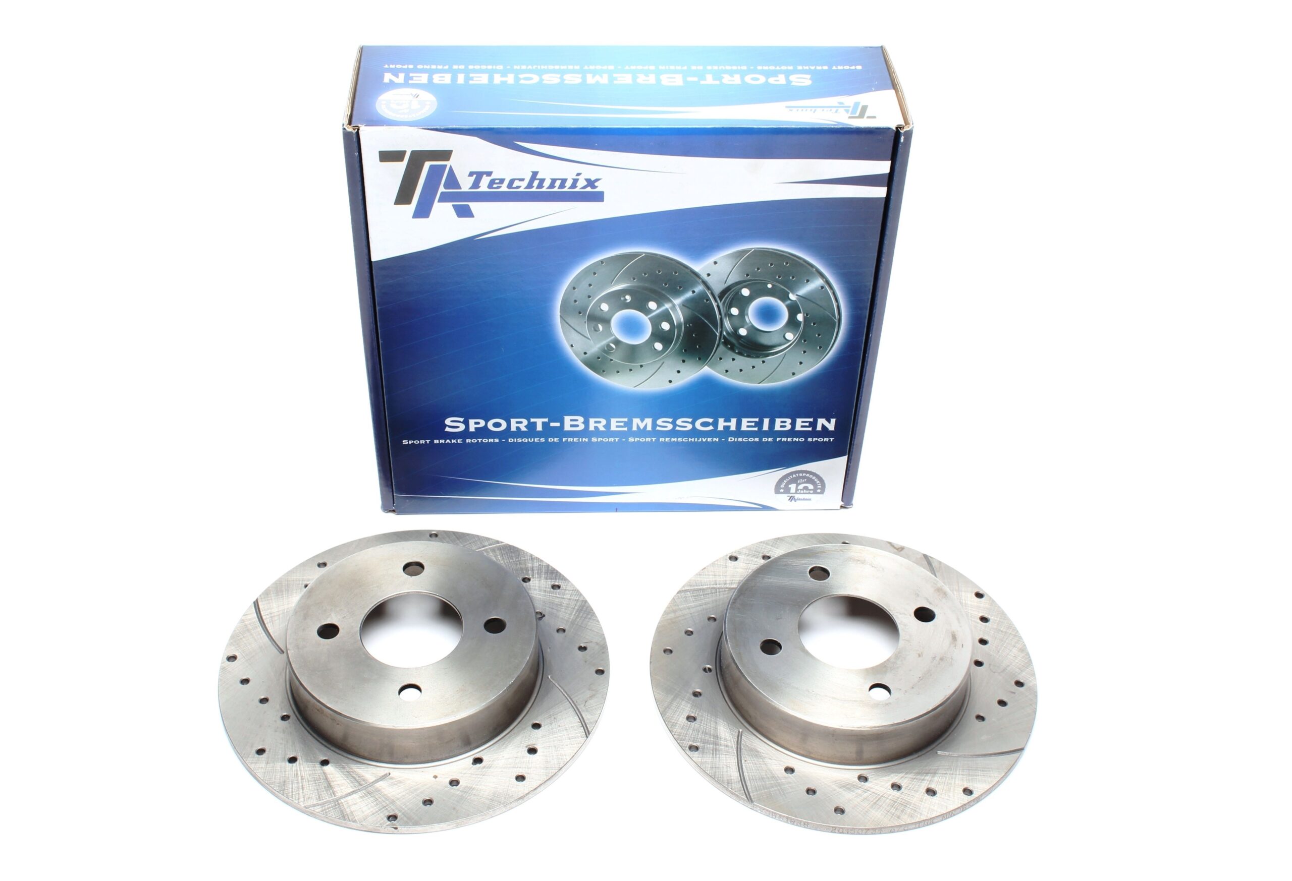 Bremsscheiben Hinterachse gelocht/geschlitzt für Nissan