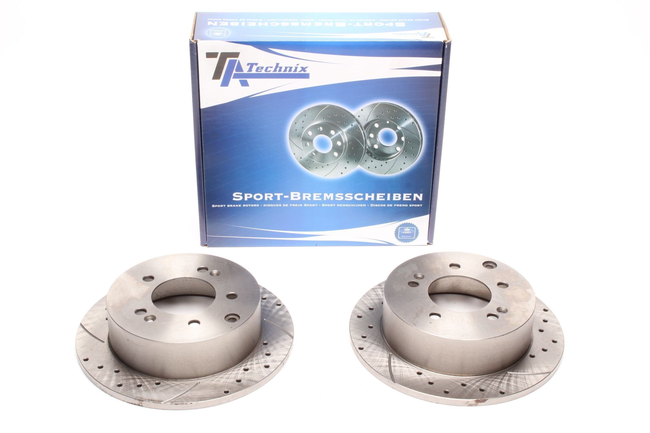 Bremsscheiben Hinterachse gelocht/geschlitzt für Kia