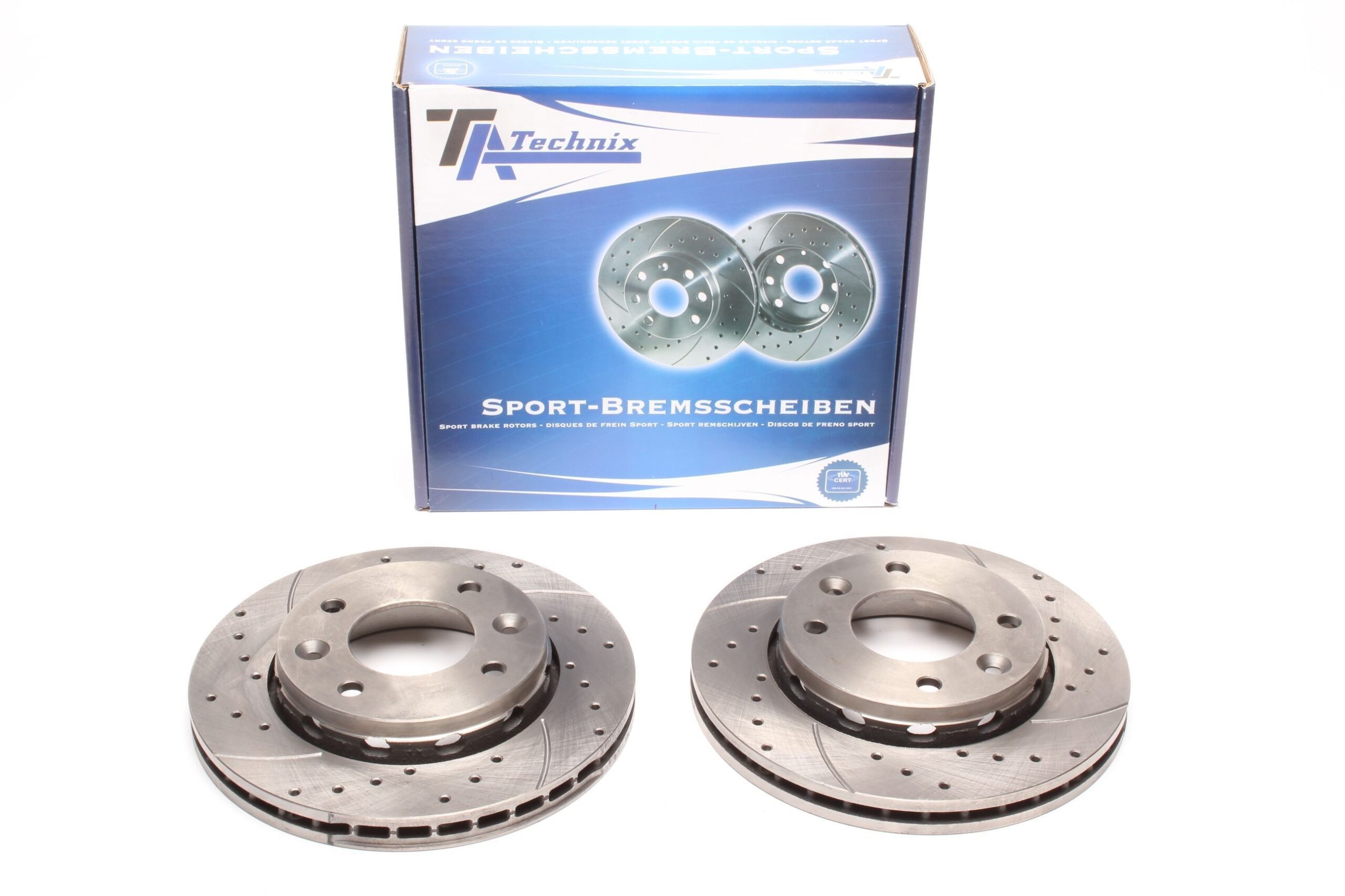 Bremsscheiben Vorderachse gelocht/geschlitzt für Kia