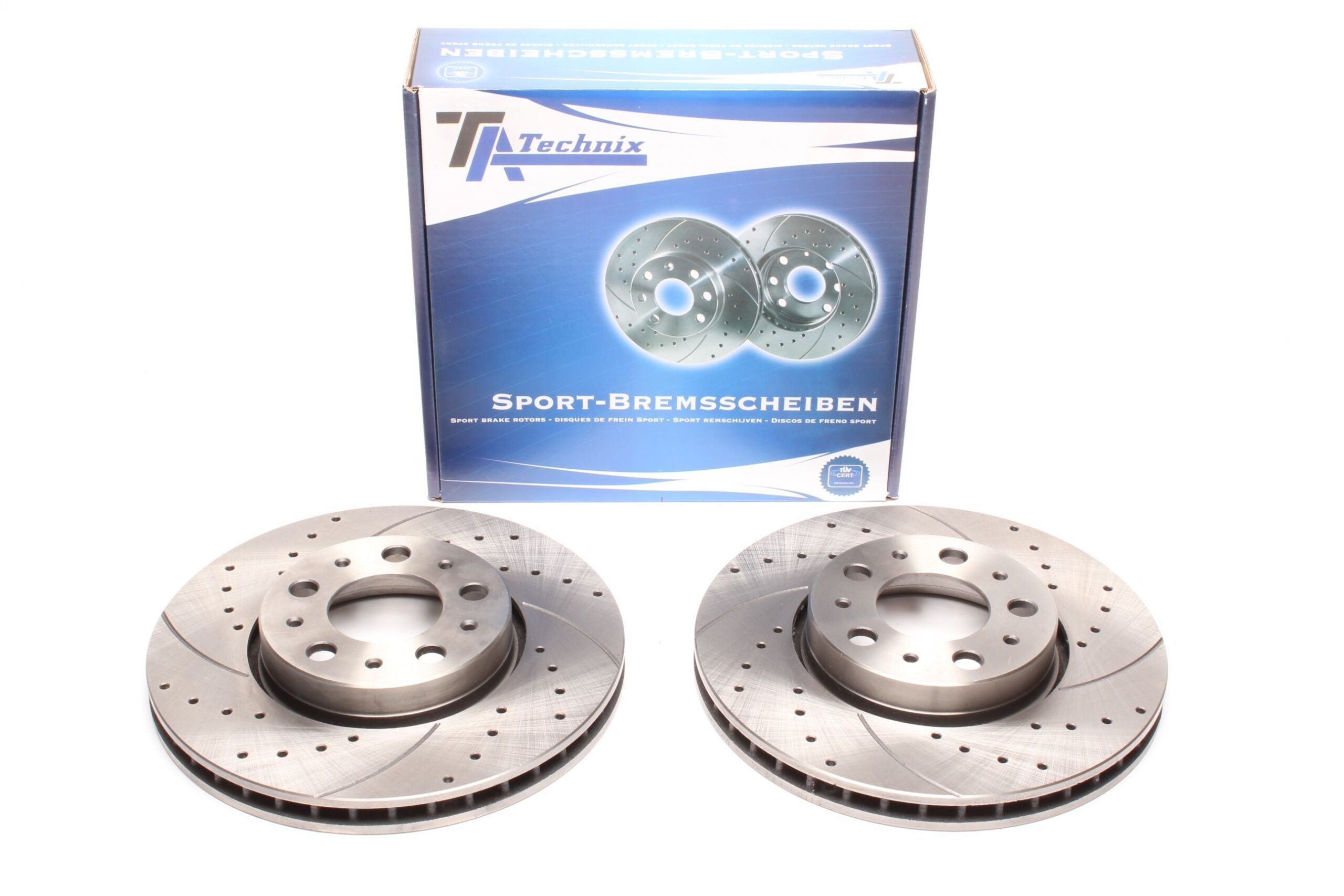 Bremsscheiben Vorderachse gelocht/geschlitzt für Volvo