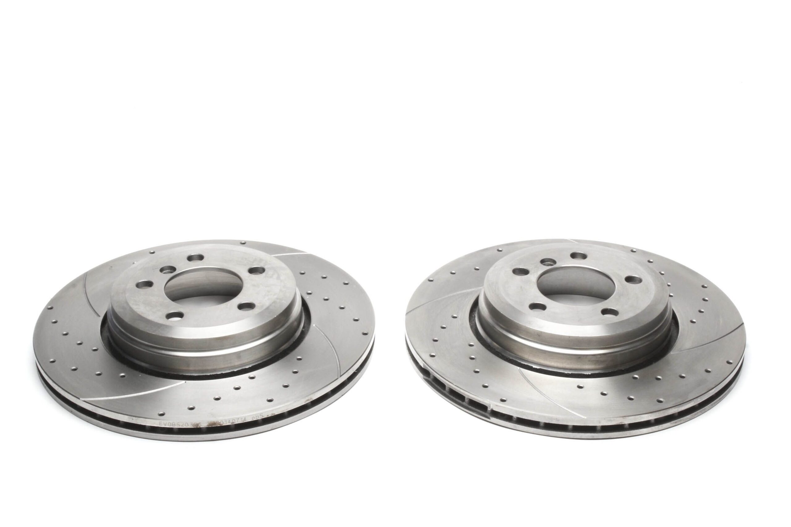 Bremsscheiben Hinterachse gelocht/geschlitzt + innenbelüftet für BMW
