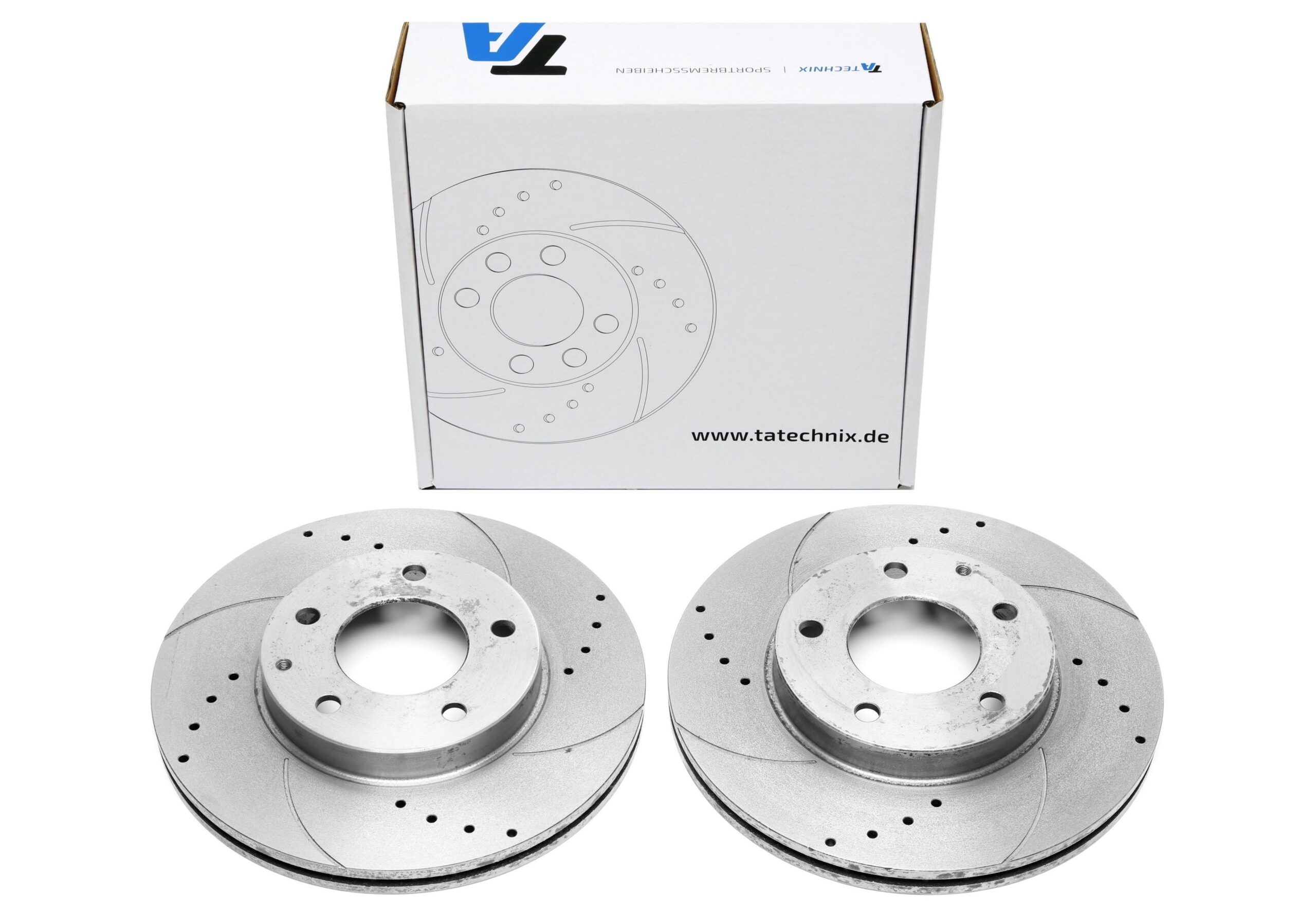 Bremsscheiben Vorderachse gelocht/geschlitzt für Mazda