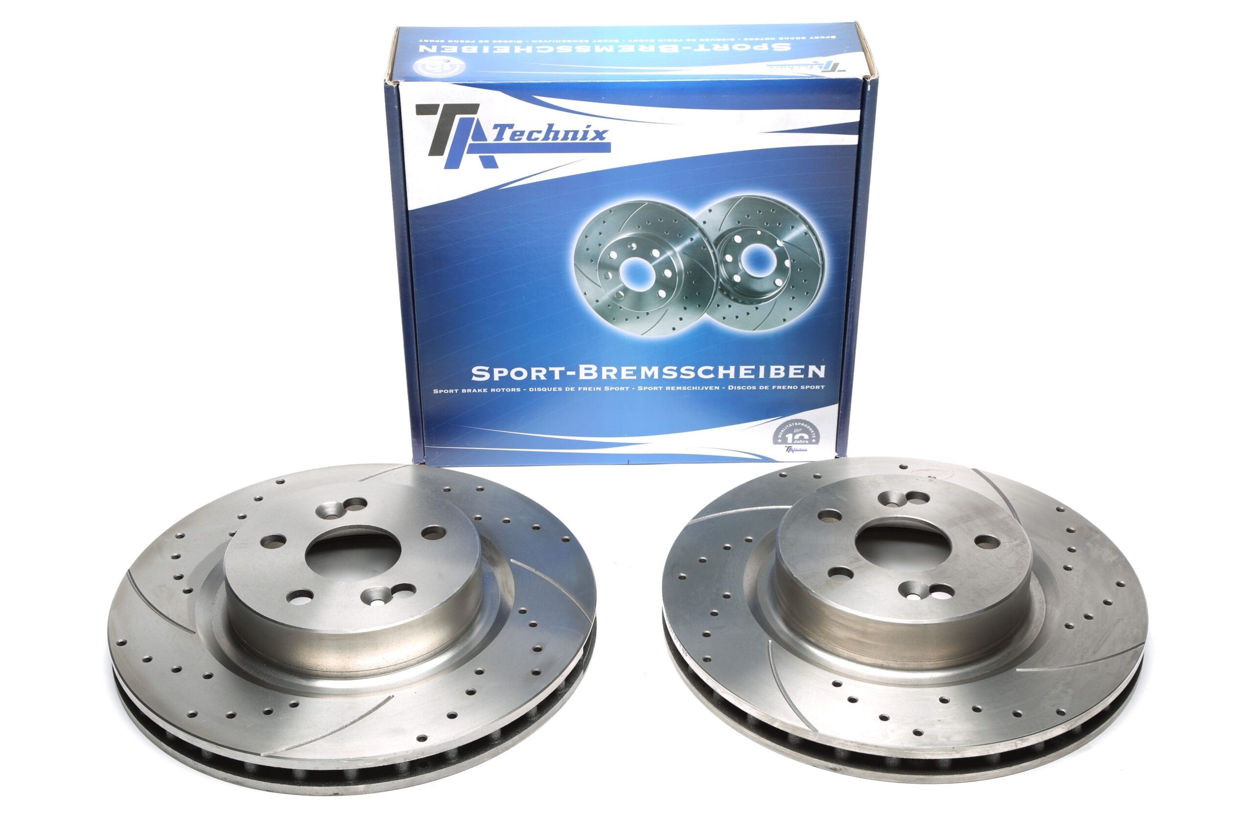 Bremsscheiben Vorderachse gelocht/geschlitzt für Renault