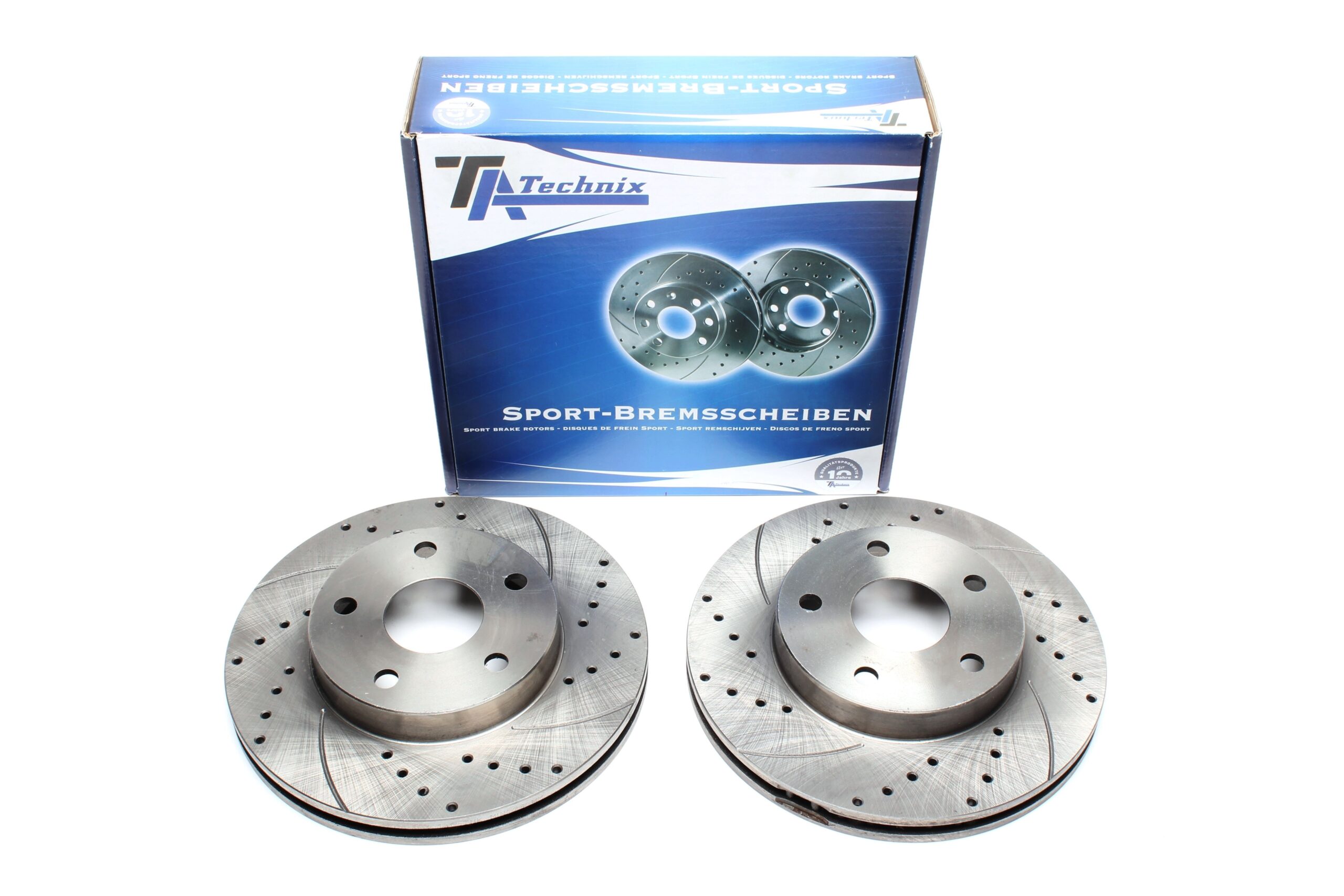 Bremsscheiben Vorderachse gelocht/geschlitzt für Toyota