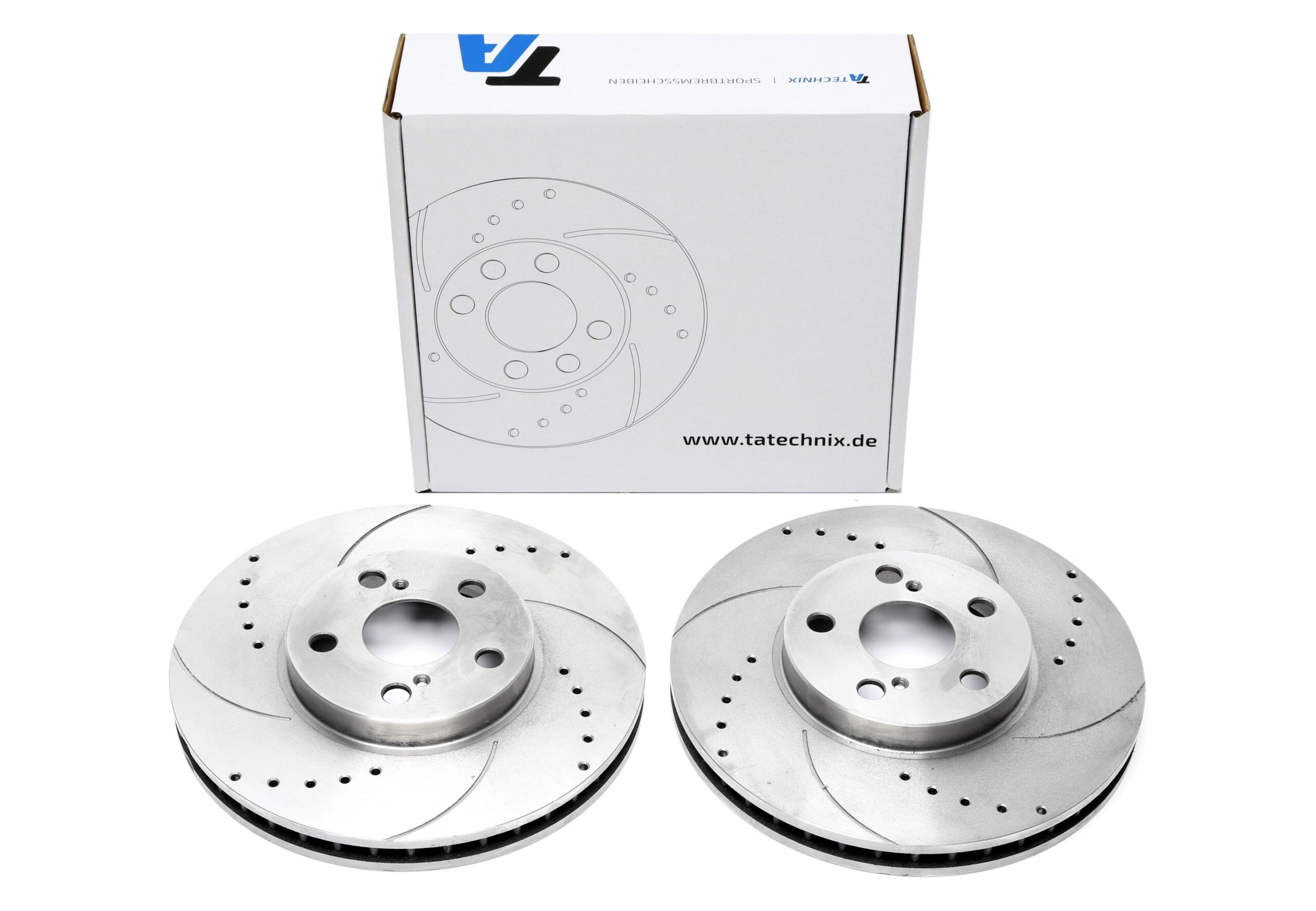 Bremsscheiben Vorderachse gelocht/geschlitzt für Toyota