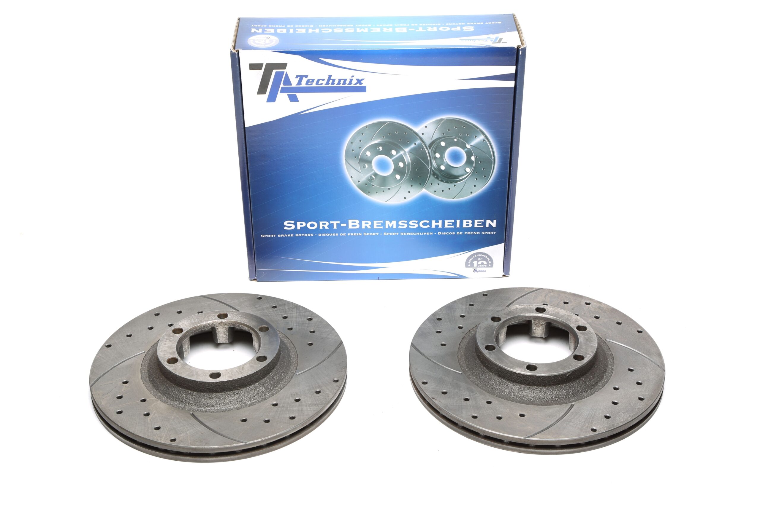 Bremsscheiben Vorderachse gelocht/geschlitzt für Mitsubishi