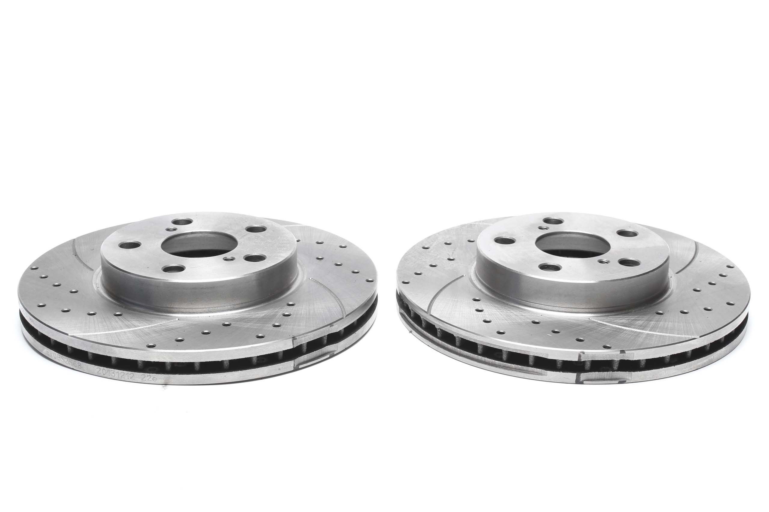 Bremsscheiben Vorderachse gelocht/geschlitzt für Toyota