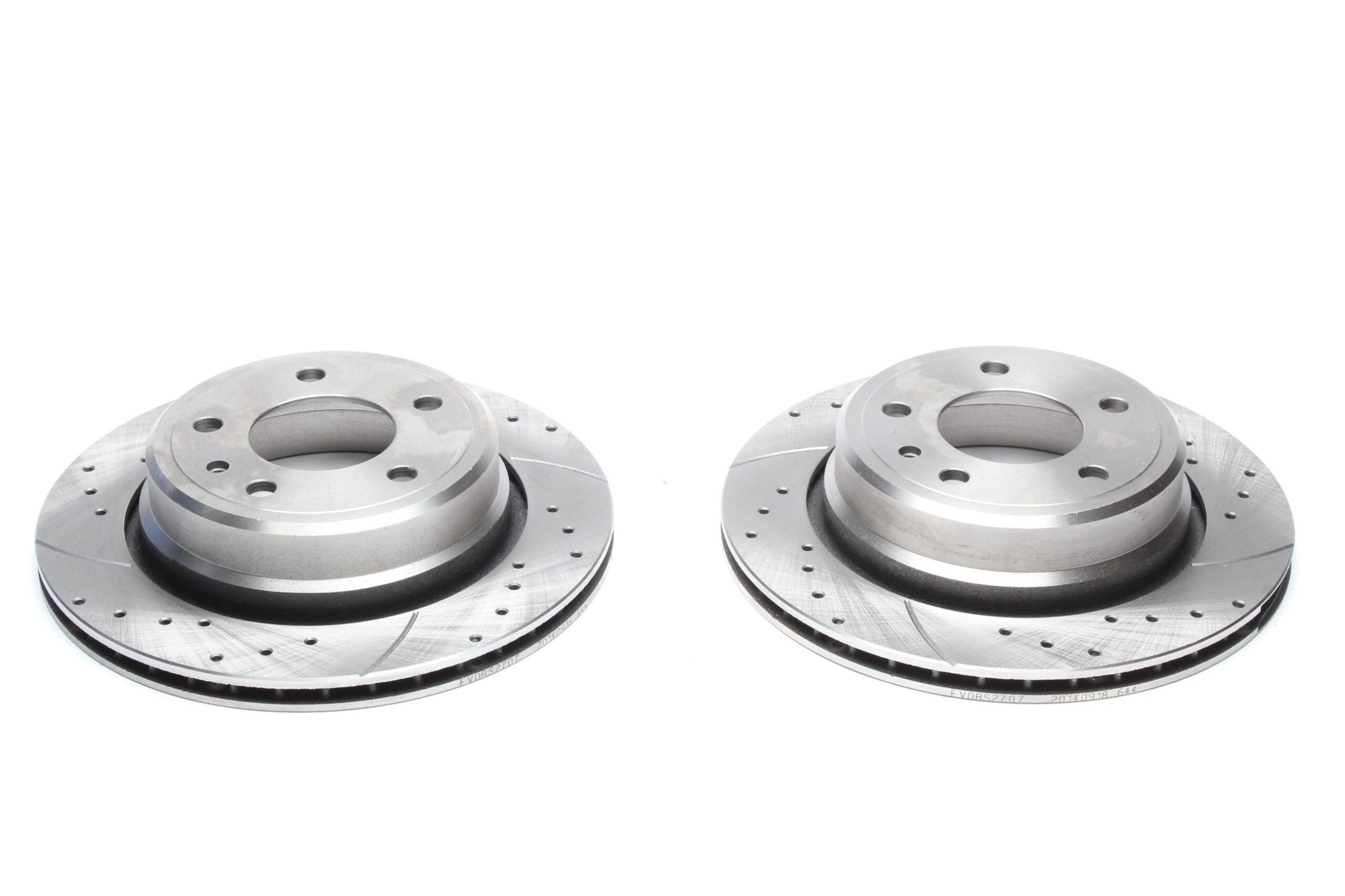 Bremsscheiben Hinterachse gelocht/geschlitzt + innenbelüftet für BMW