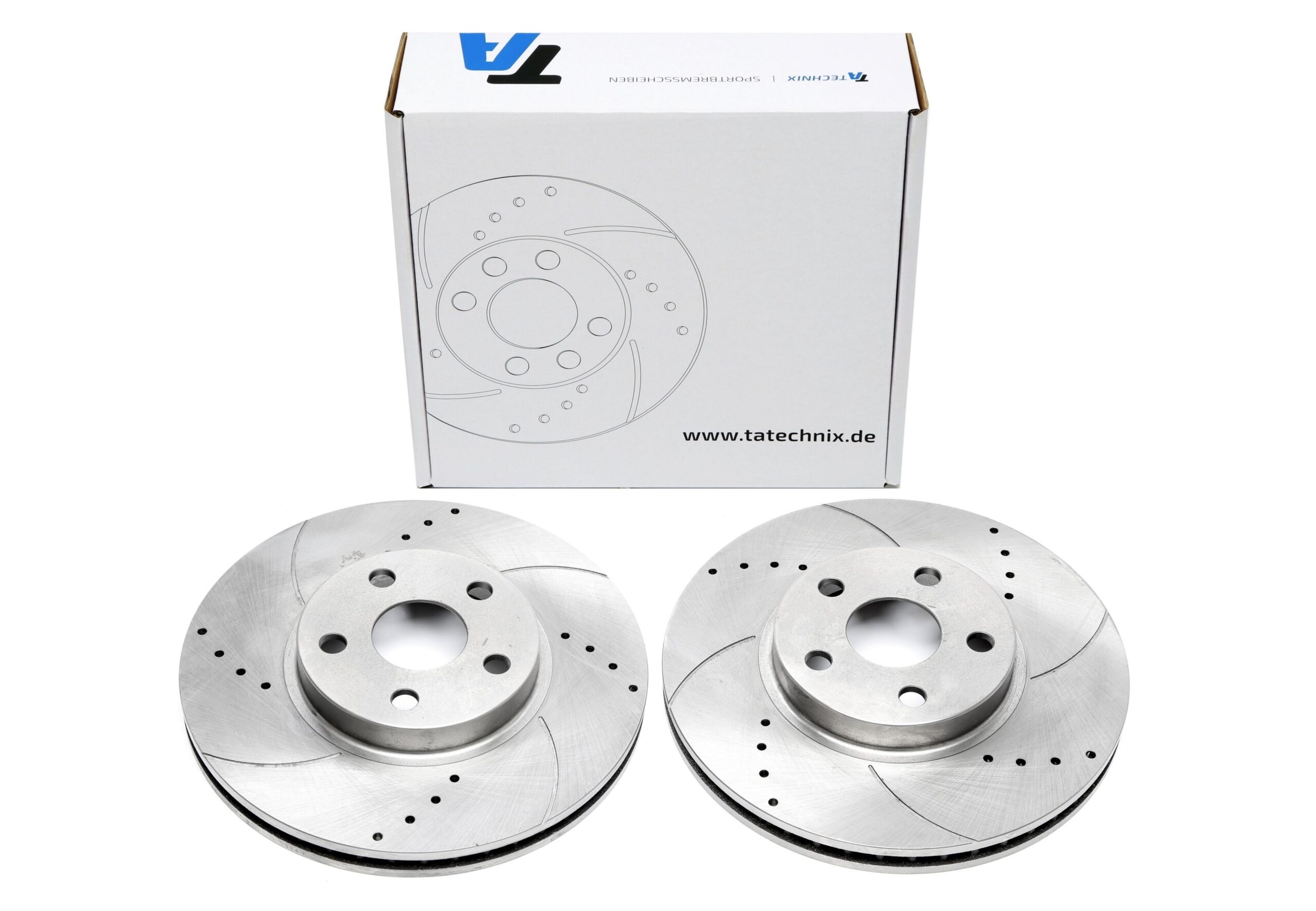 Bremsscheiben Vorderachse gelocht/geschlitzt für Toyota