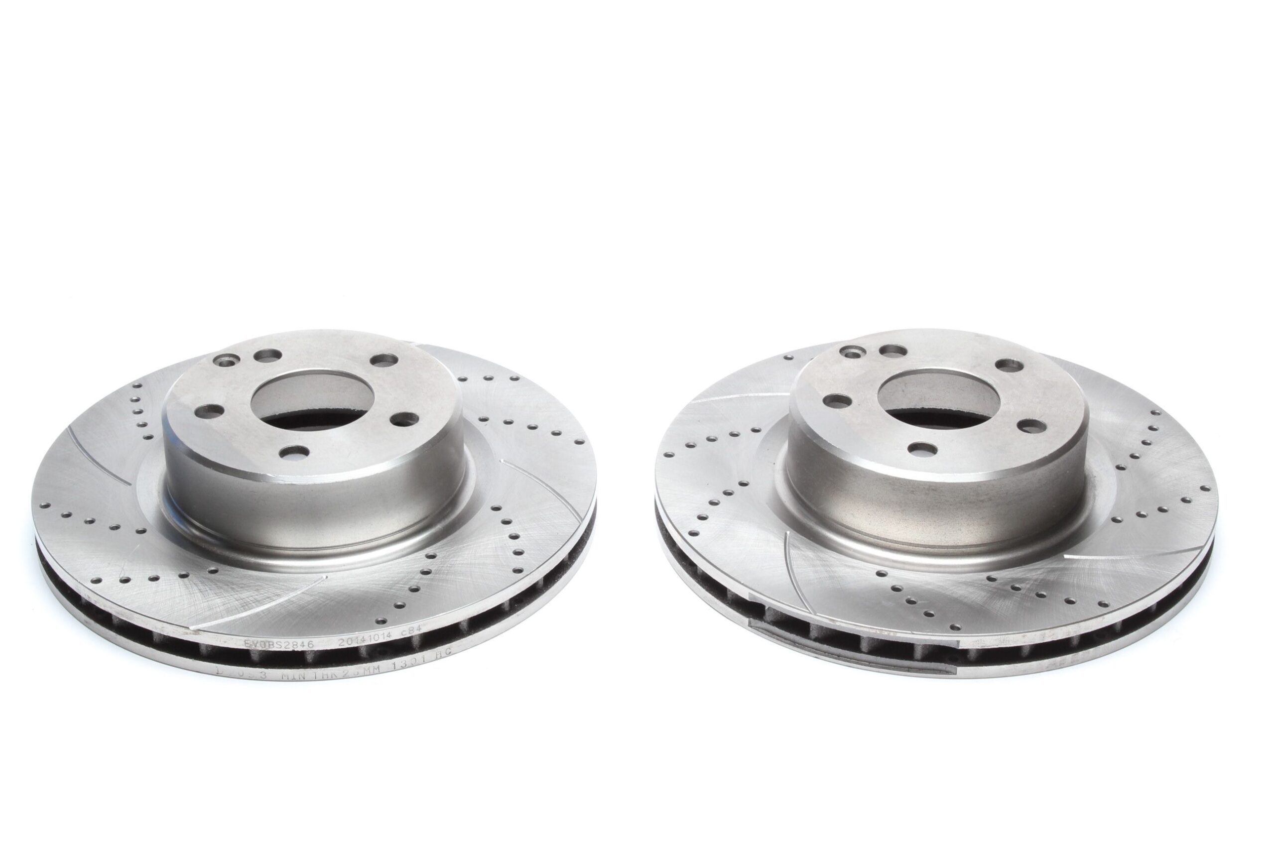 Bremsscheiben Vorderachse gelocht/geschlitzt für Mercedes Benz