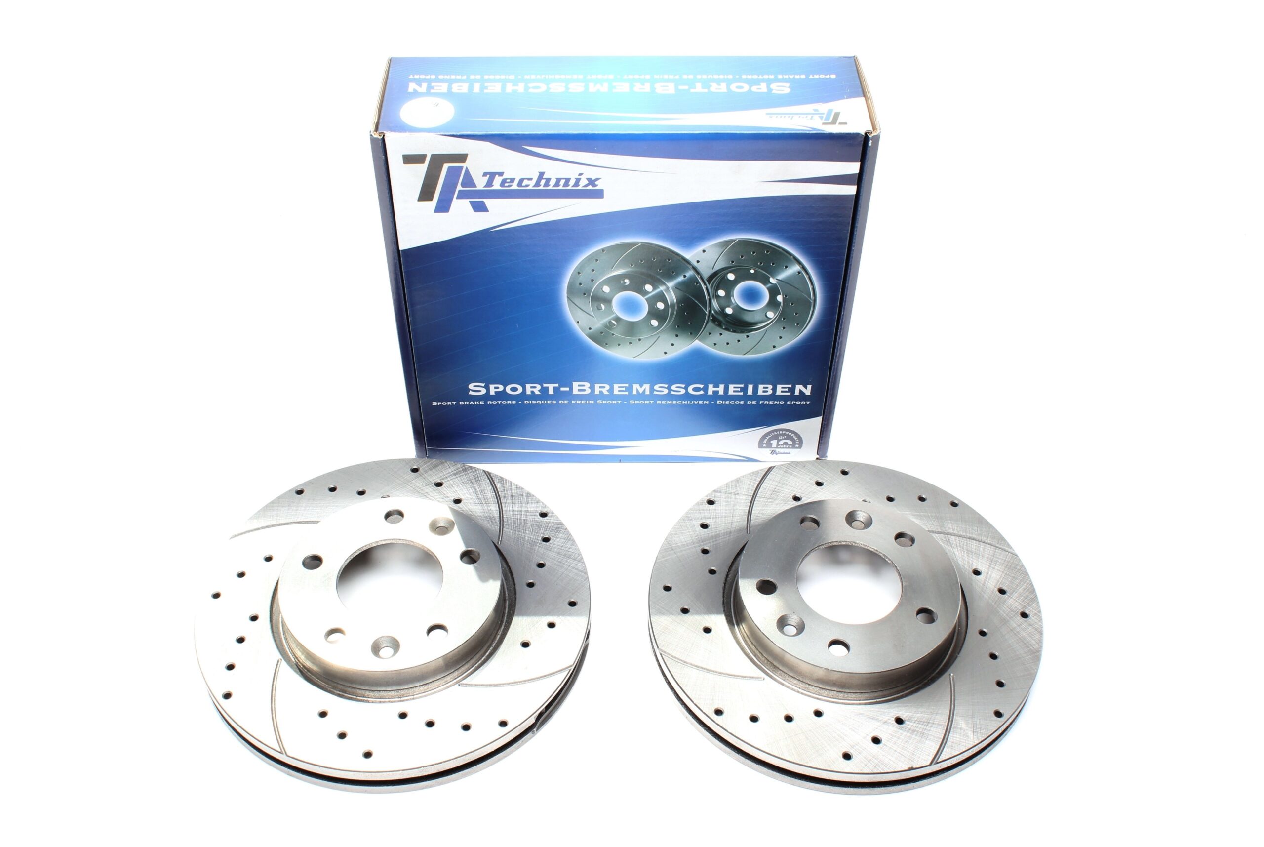 Bremsscheiben Vorderachse gelocht/geschlitzt für Kia