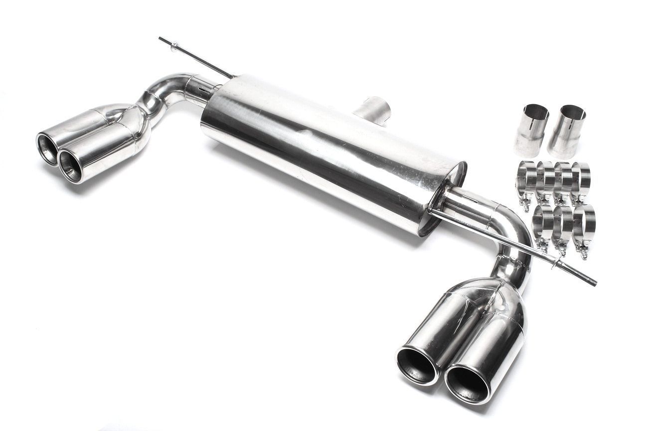 Duplex Edelstahl Sportendschalldämpfer für Audi/VW