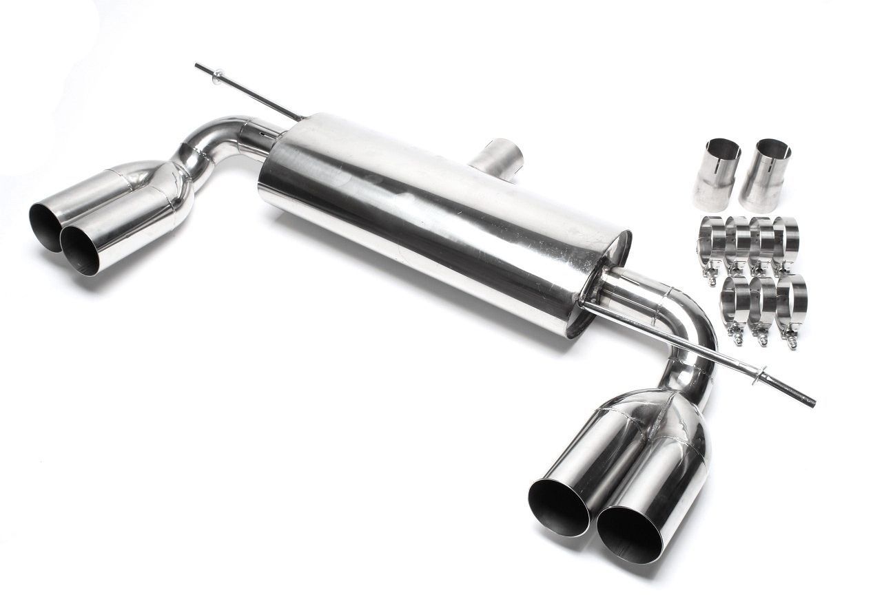 Duplex Edelstahl Sportendschalldämpfer für Audi/VW