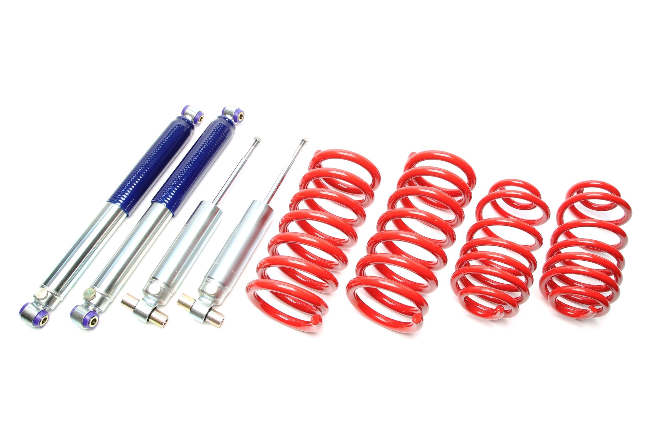 Härteverstellbares Sportfahrwerk Tieferlegung 45/45mm für VW