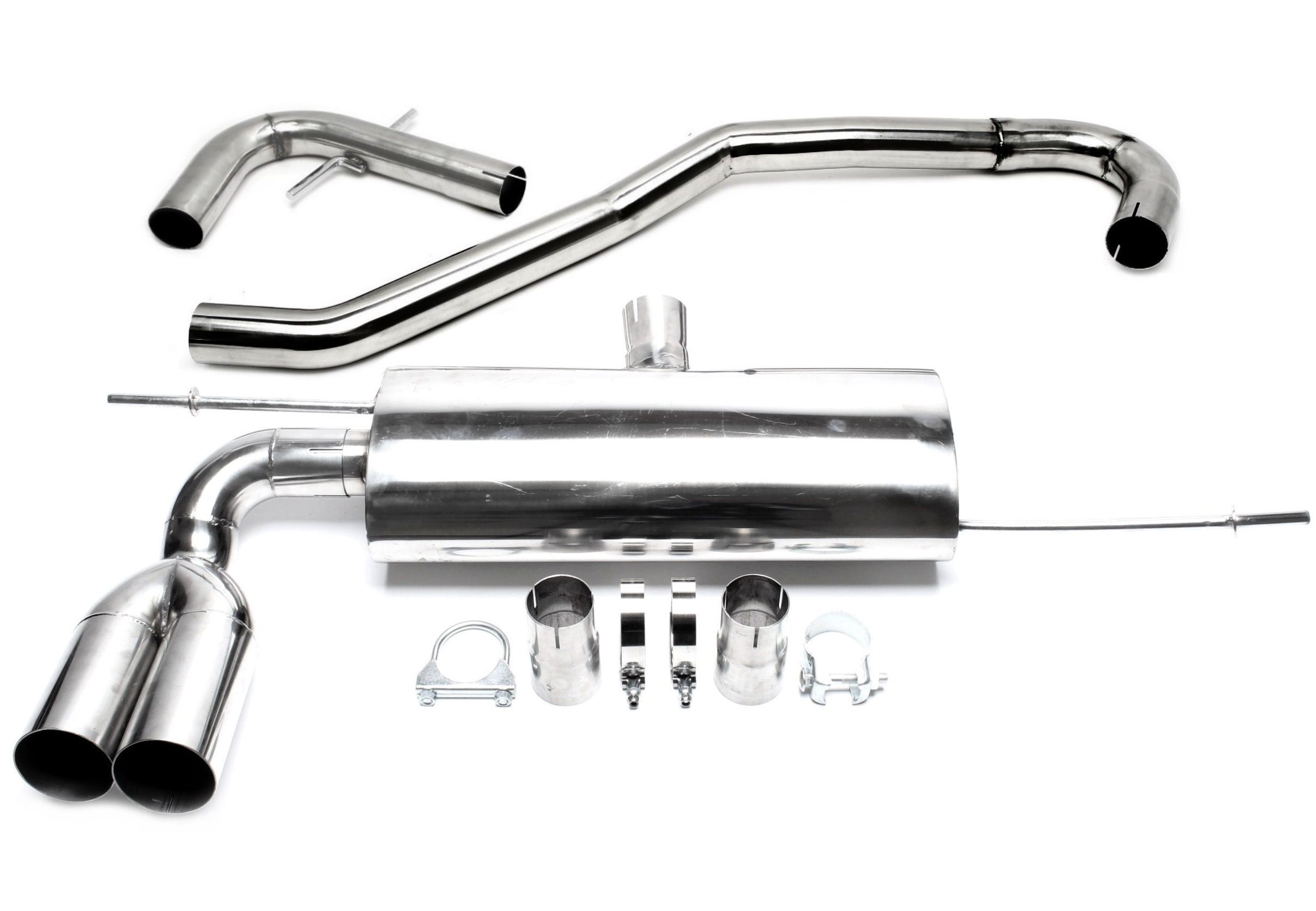 Edelstahl Rennsportlanlage für Audi/VW