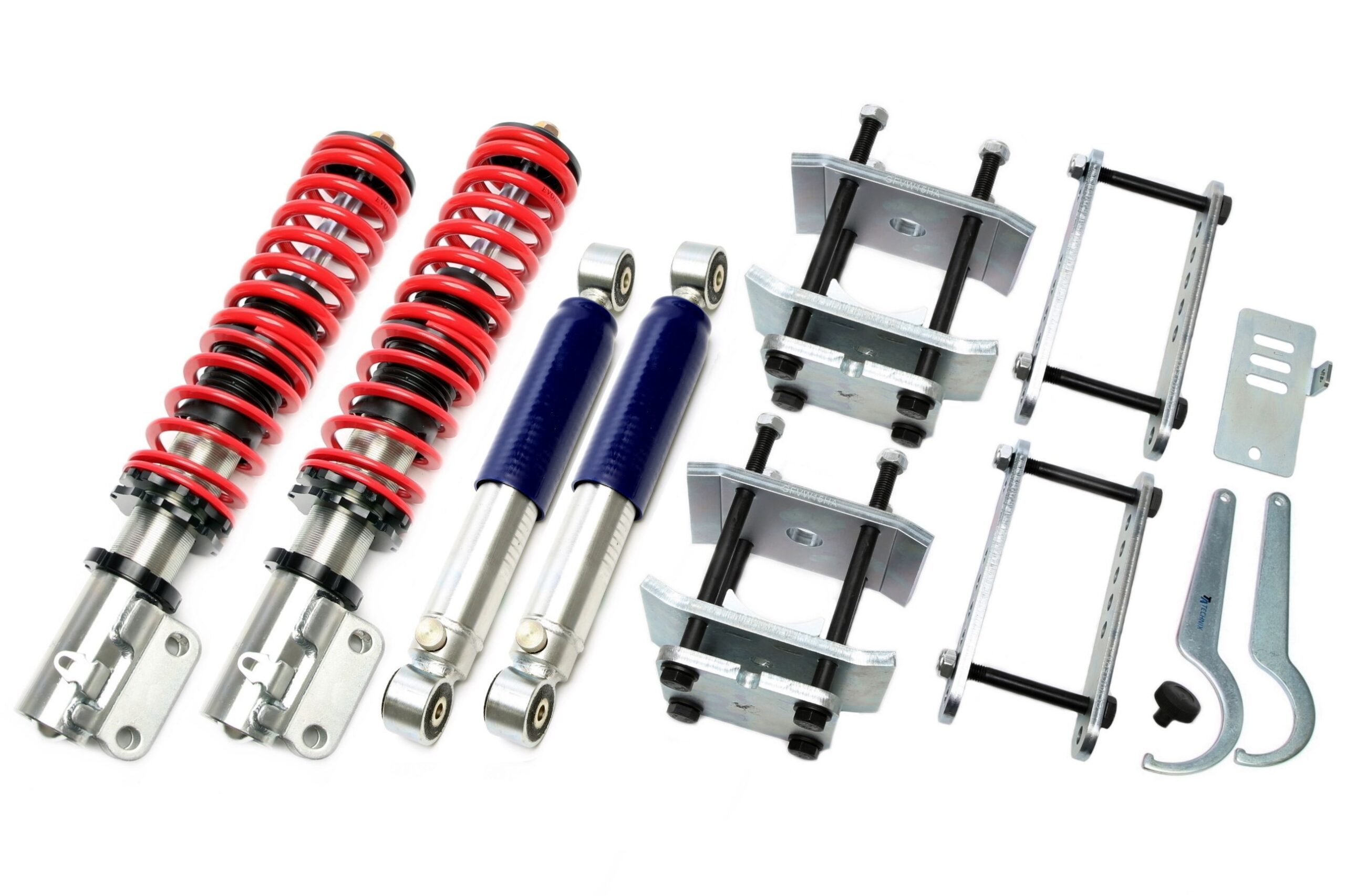 härteverstellbares Gewindefahrwerk – Deep Version für Seat/VW